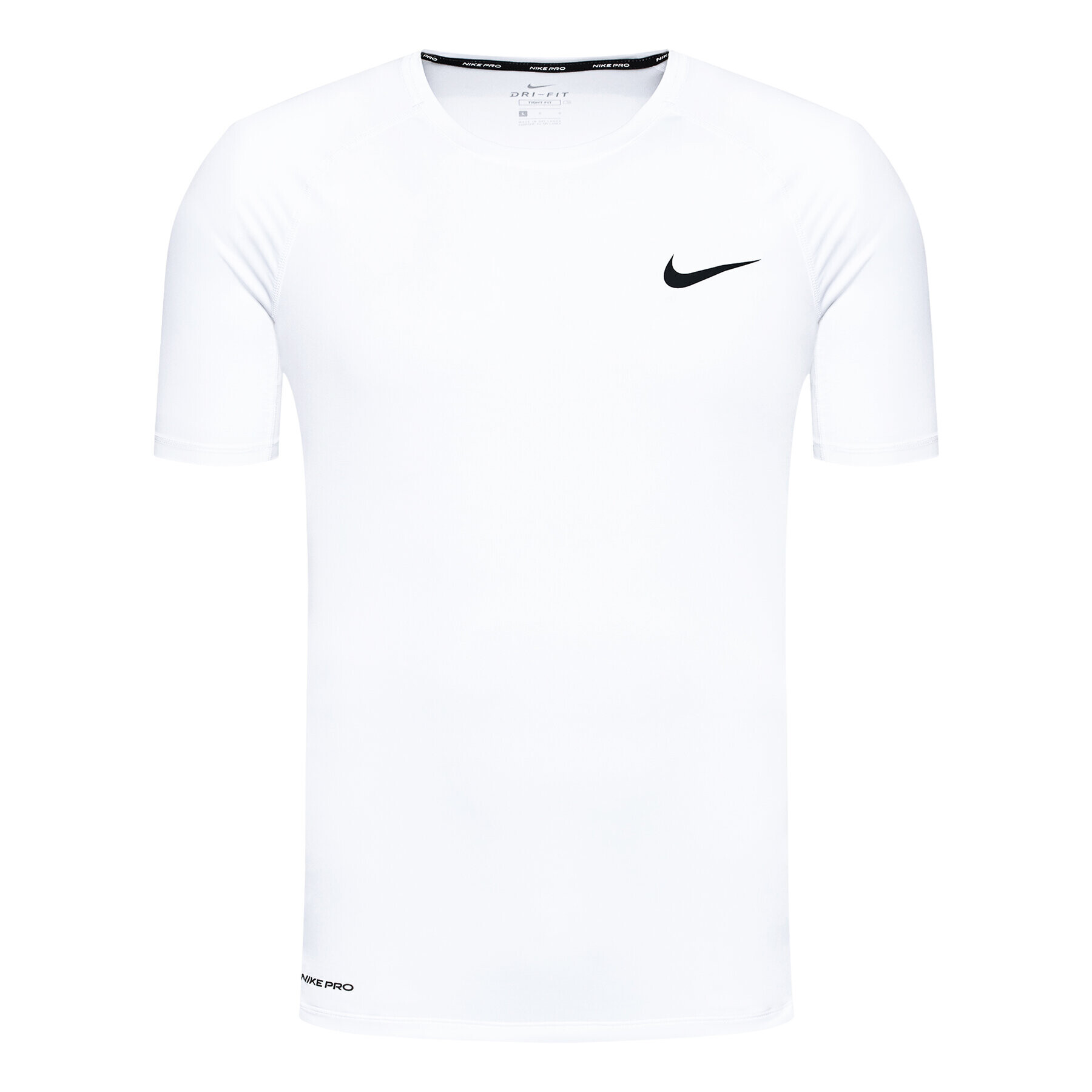 Nike Športna majica Pro BV5631 Bela Tight Fit - Pepit.si