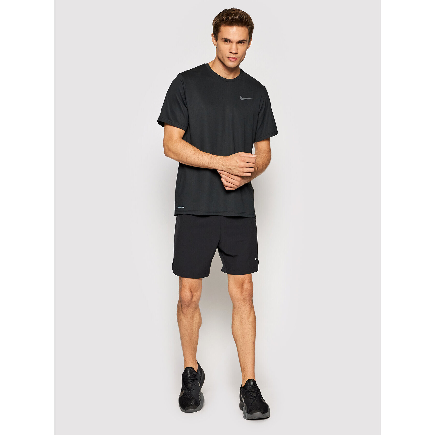 Nike Športna majica Pro Dri-FIT CZ1181 Črna Standard Fit - Pepit.si