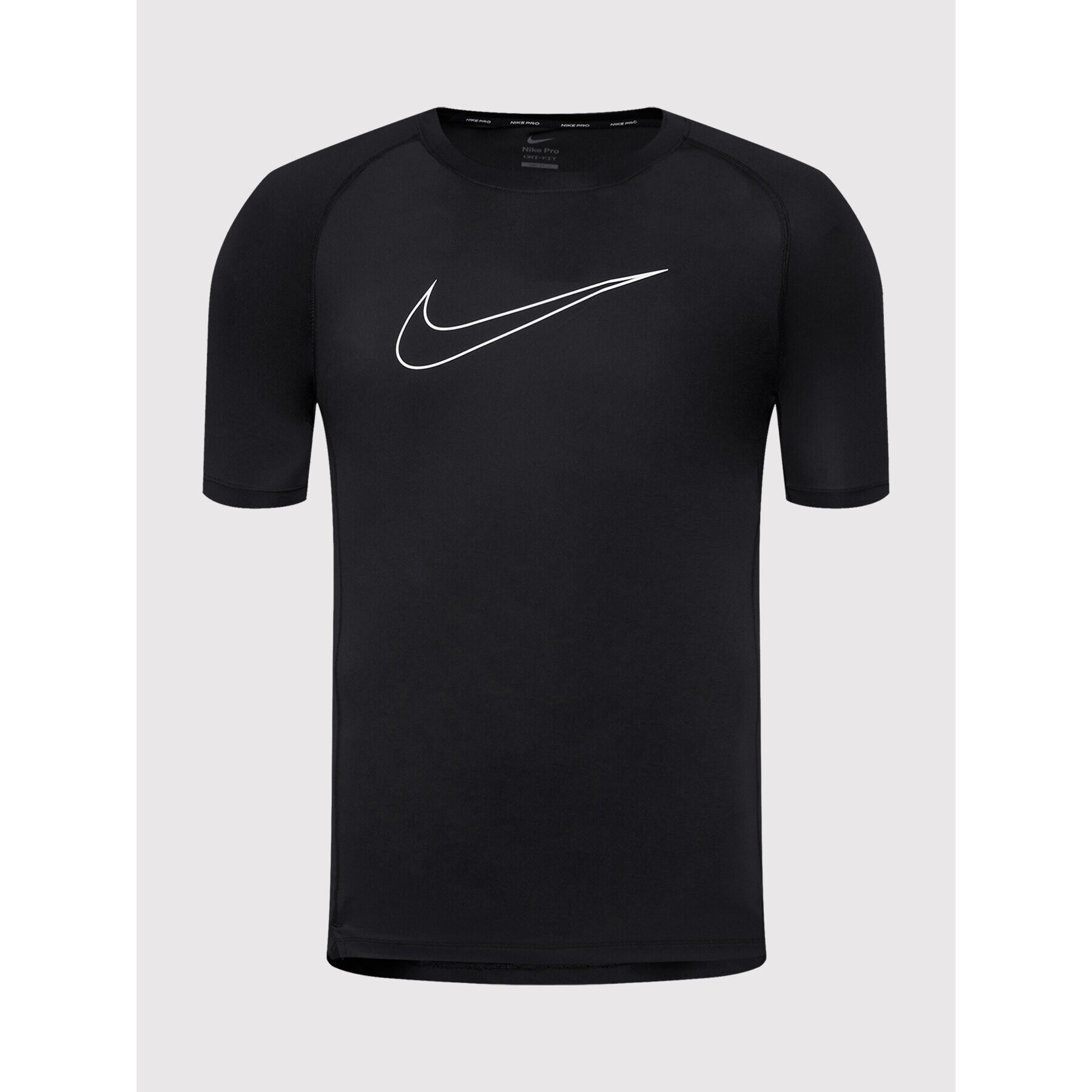 Nike Športna majica Pro Dri-FIT DD1992 Črna Slim Fit - Pepit.si