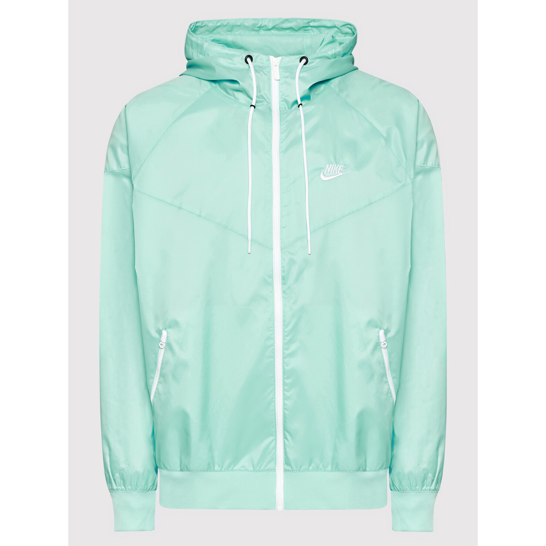 Nike Tekaška jakna Sportswear Windrunner DA0001 Zelena Standard Fit - Pepit.si