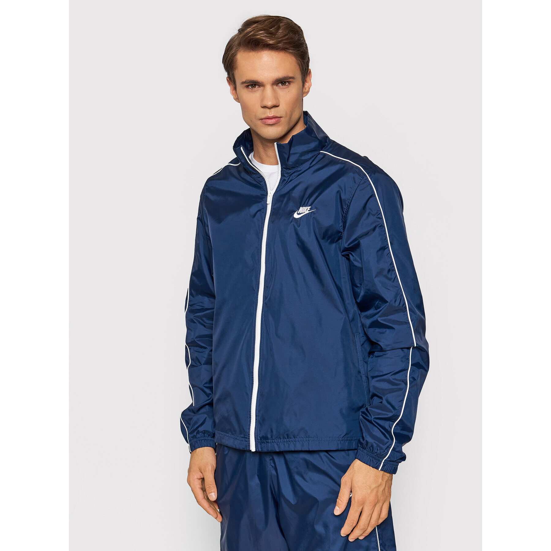 Nike Trenirka Sportswear BV3030 Mornarsko modra Loose Fit - Pepit.si