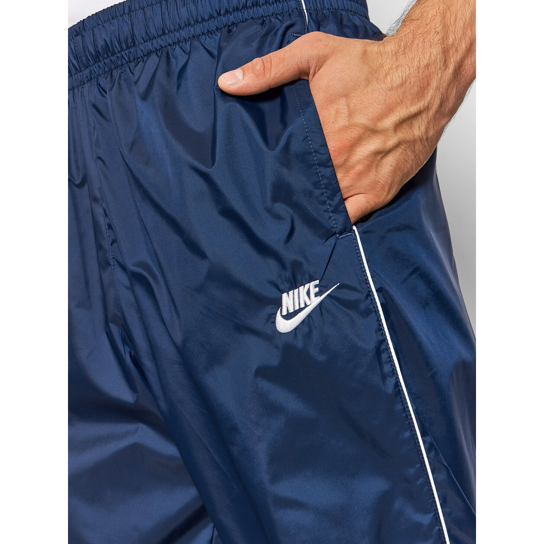 Nike Trenirka Sportswear BV3030 Mornarsko modra Loose Fit - Pepit.si