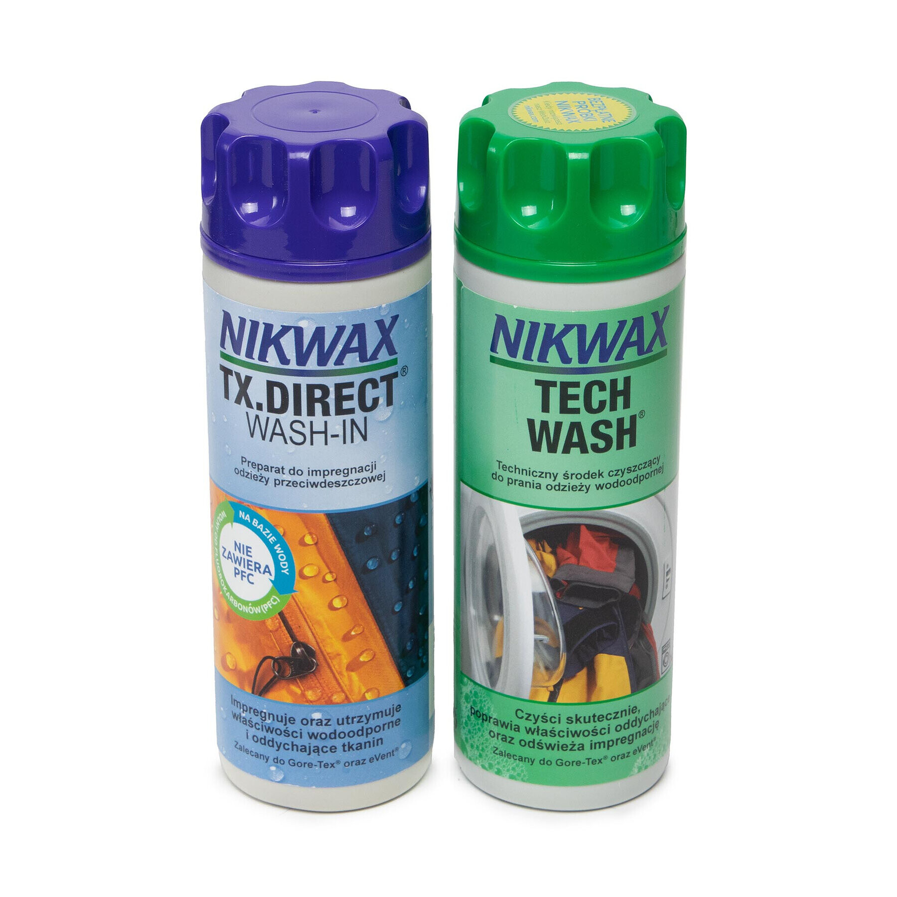 Nikwax Set za nego Twin Pack: Tech Wash/Tx Direct Wash-In - Pepit.si