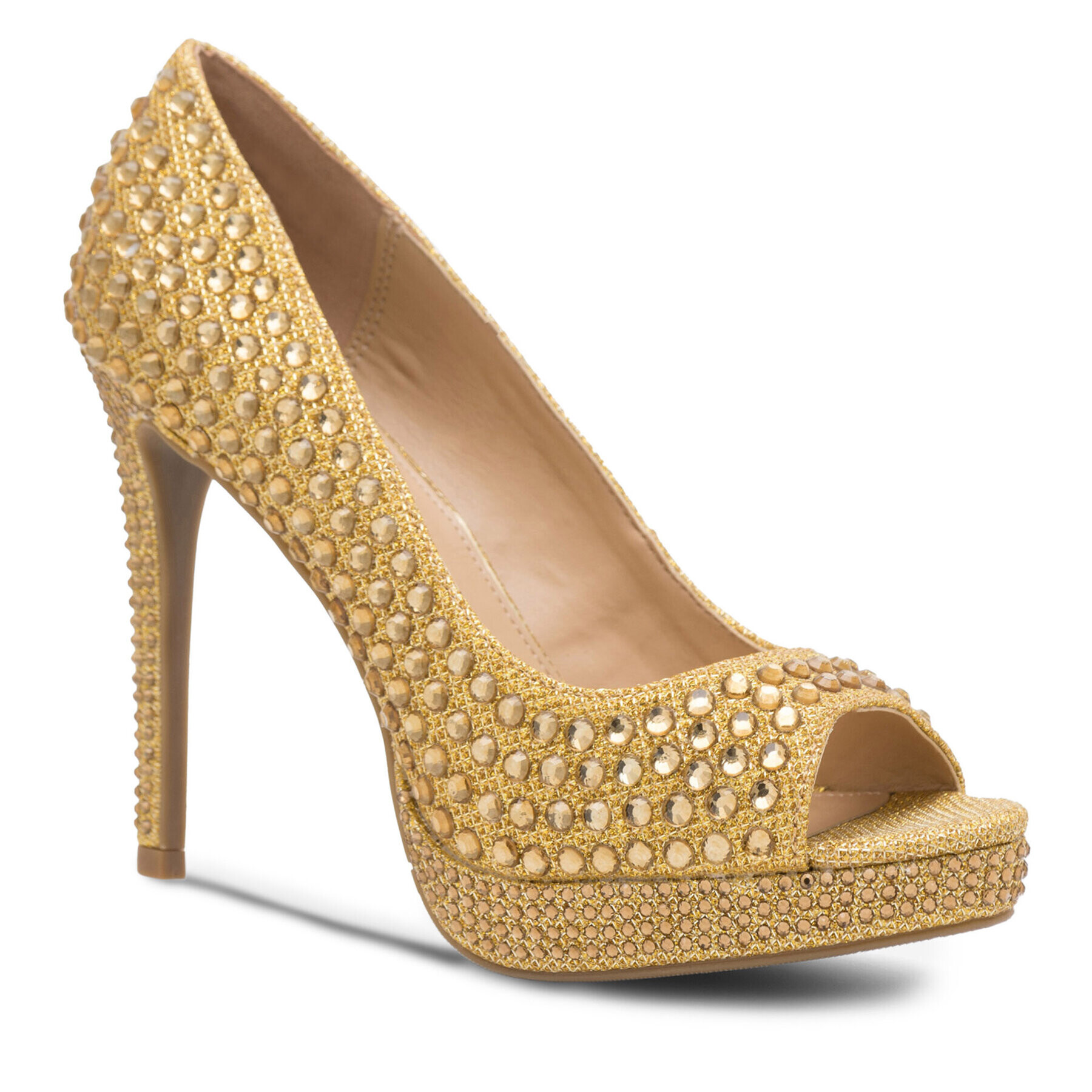 Nine West Sandali MAIRA SY8020-9NW Zlata - Pepit.si