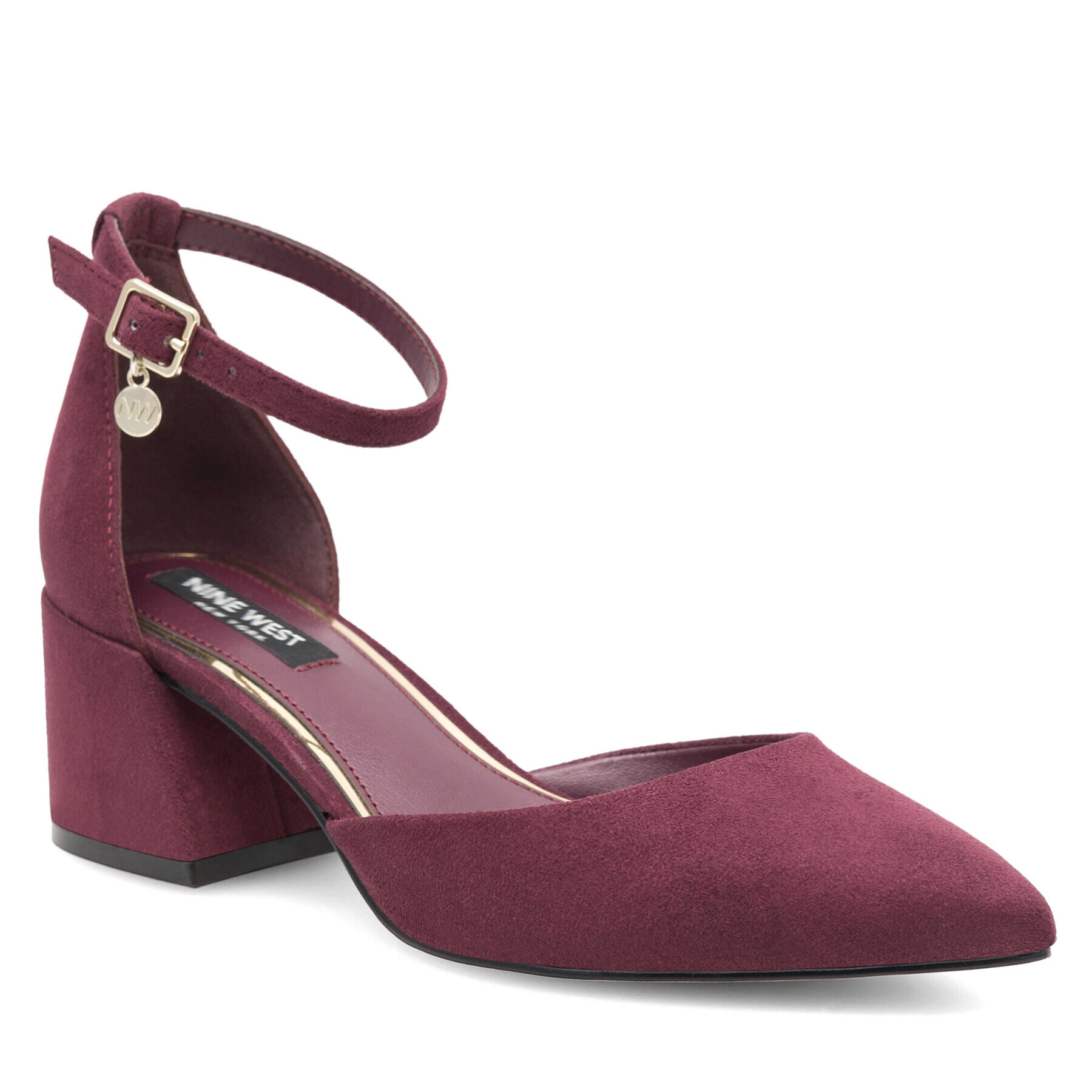 Nine West Nizki čevlji FARIA FF-2377 Bordo rdeča - Pepit.si