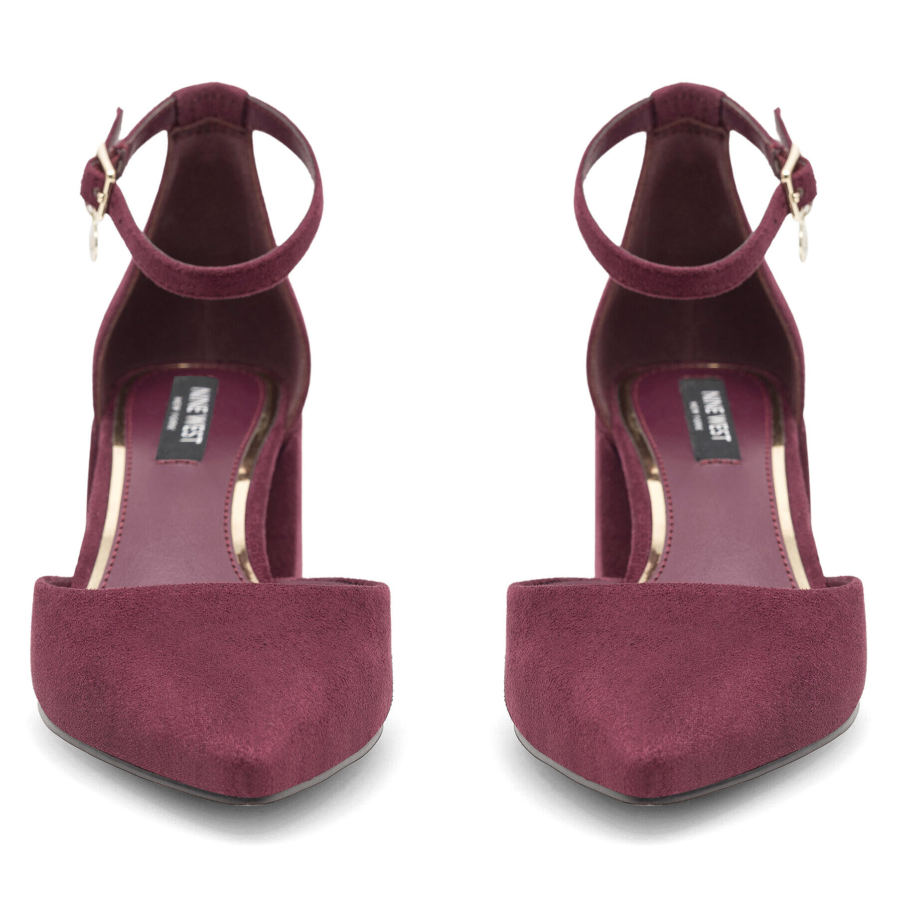 Nine West Nizki čevlji FARIA FF-2377 Bordo rdeča - Pepit.si