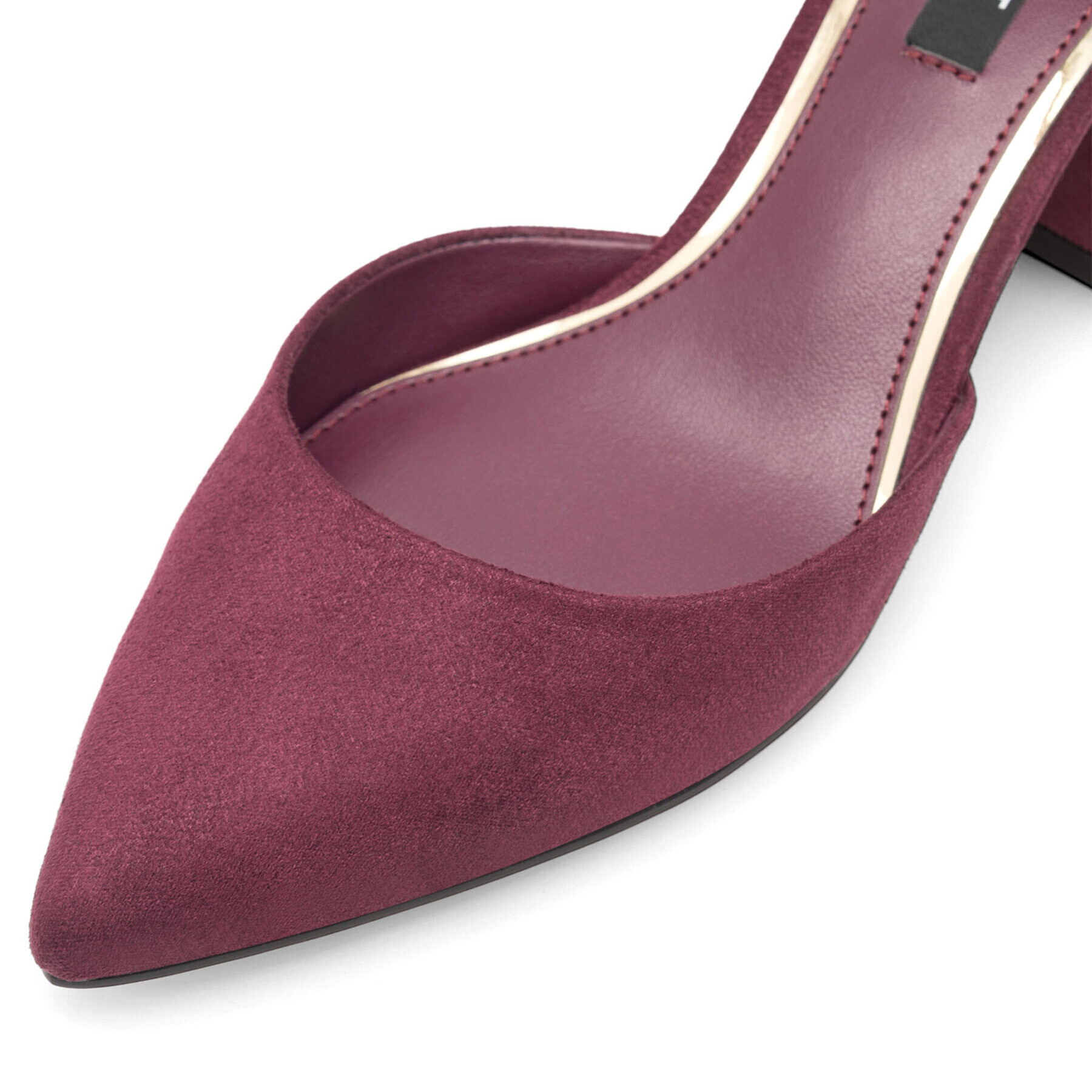 Nine West Nizki čevlji FARIA FF-2377 Bordo rdeča - Pepit.si