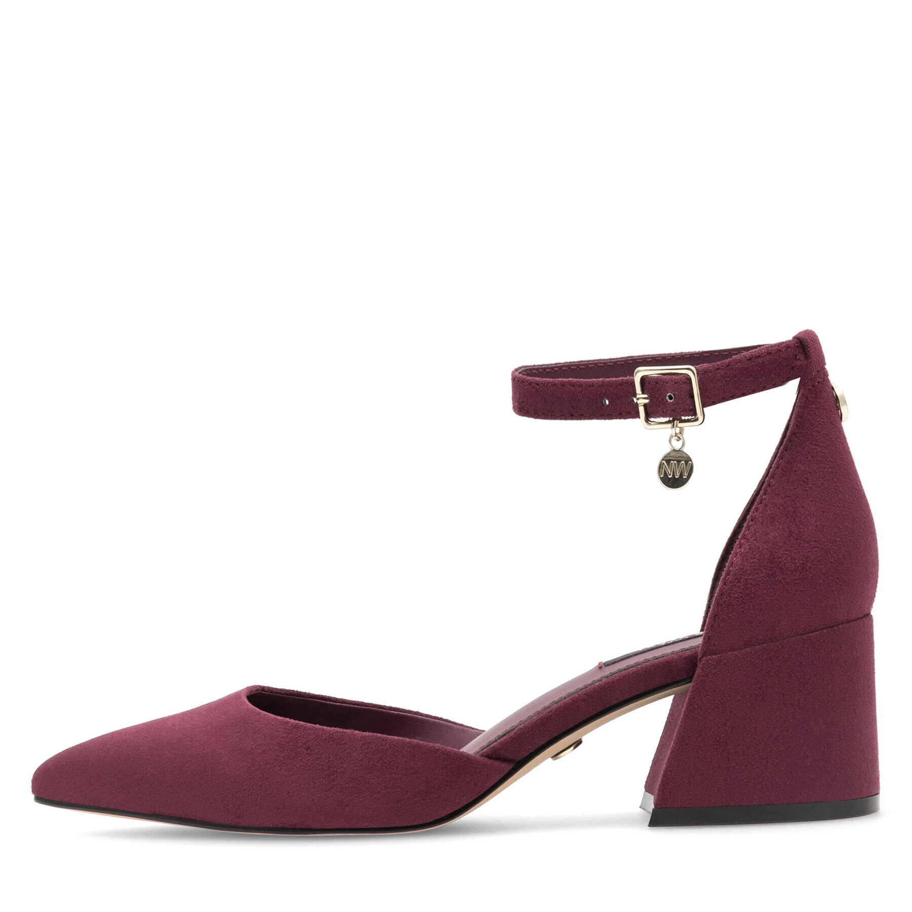 Nine West Nizki čevlji FARIA FF-2377 Bordo rdeča - Pepit.si