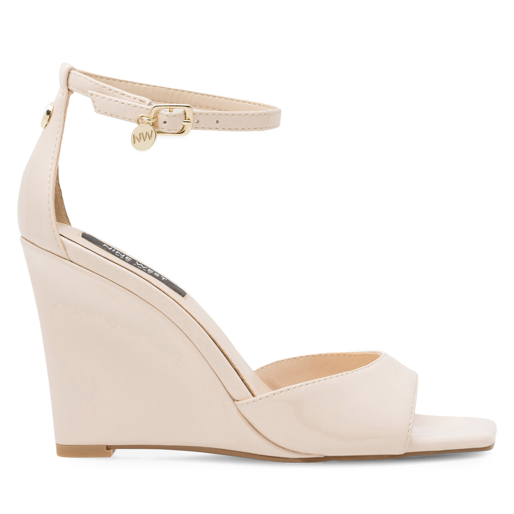 Nine West Sandali ALAYNA FF-2155 Bela - Pepit.si