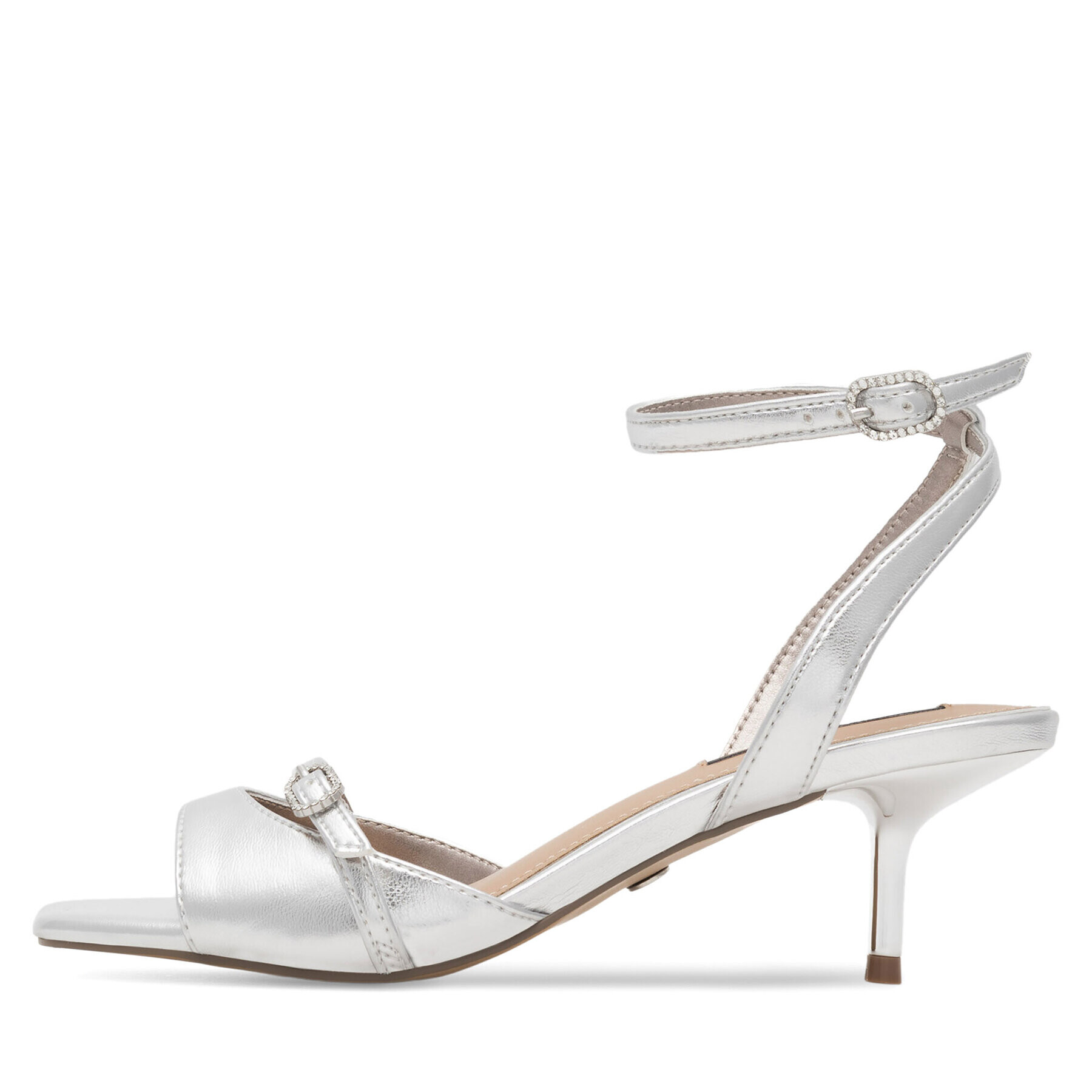 Nine West Sandali FEROZA BYCCC02 Srebrna - Pepit.si