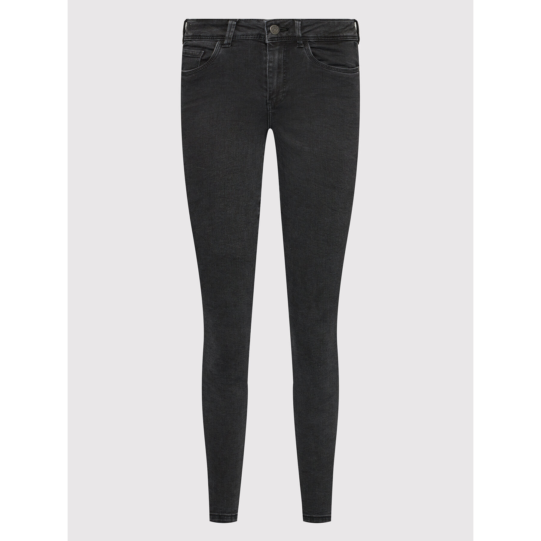 Noisy May Jeans hlače Agnes 27017835 Črna Skinny Fit - Pepit.si