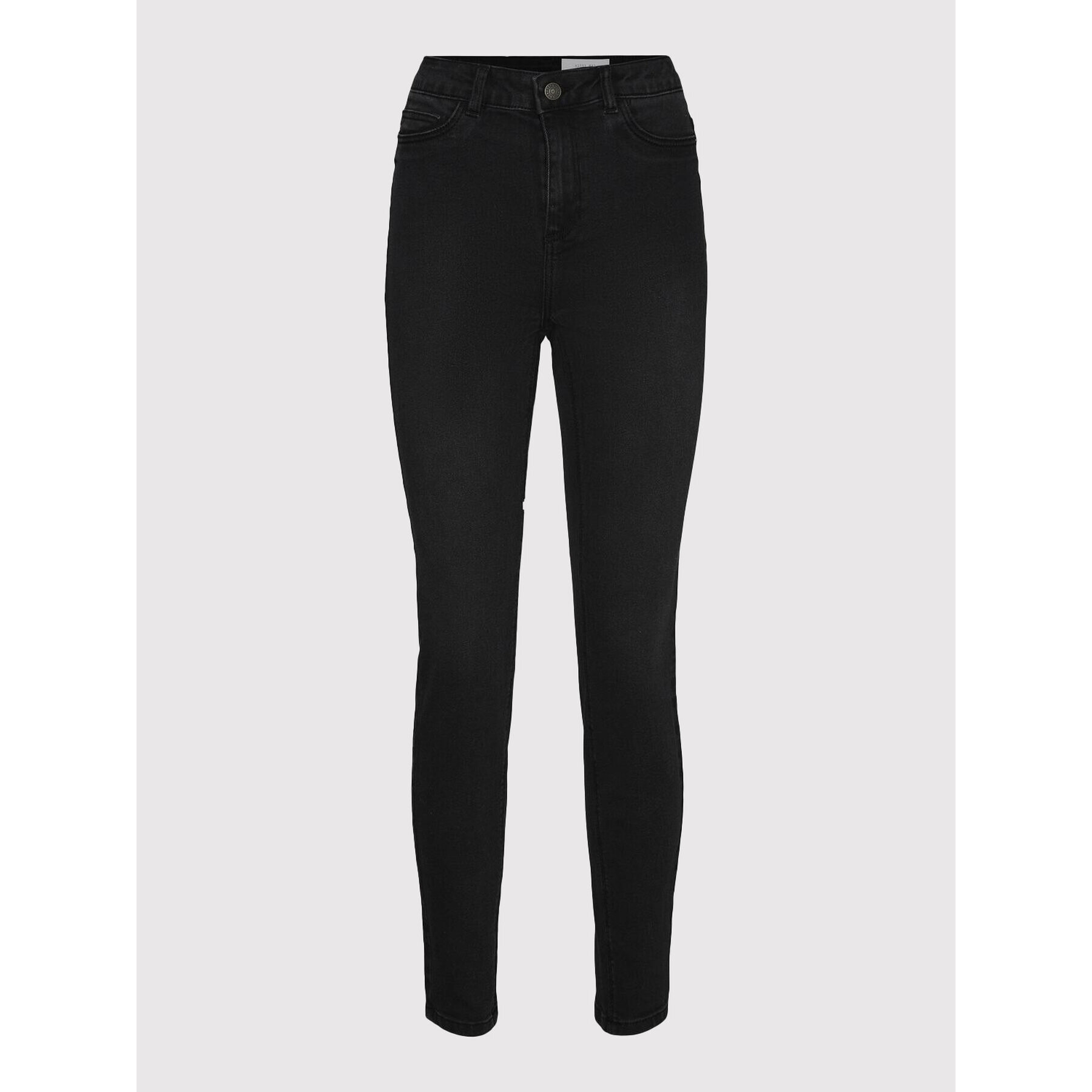 Noisy May Jeans hlače Gaga 27021694 Črna Skinny Fit - Pepit.si