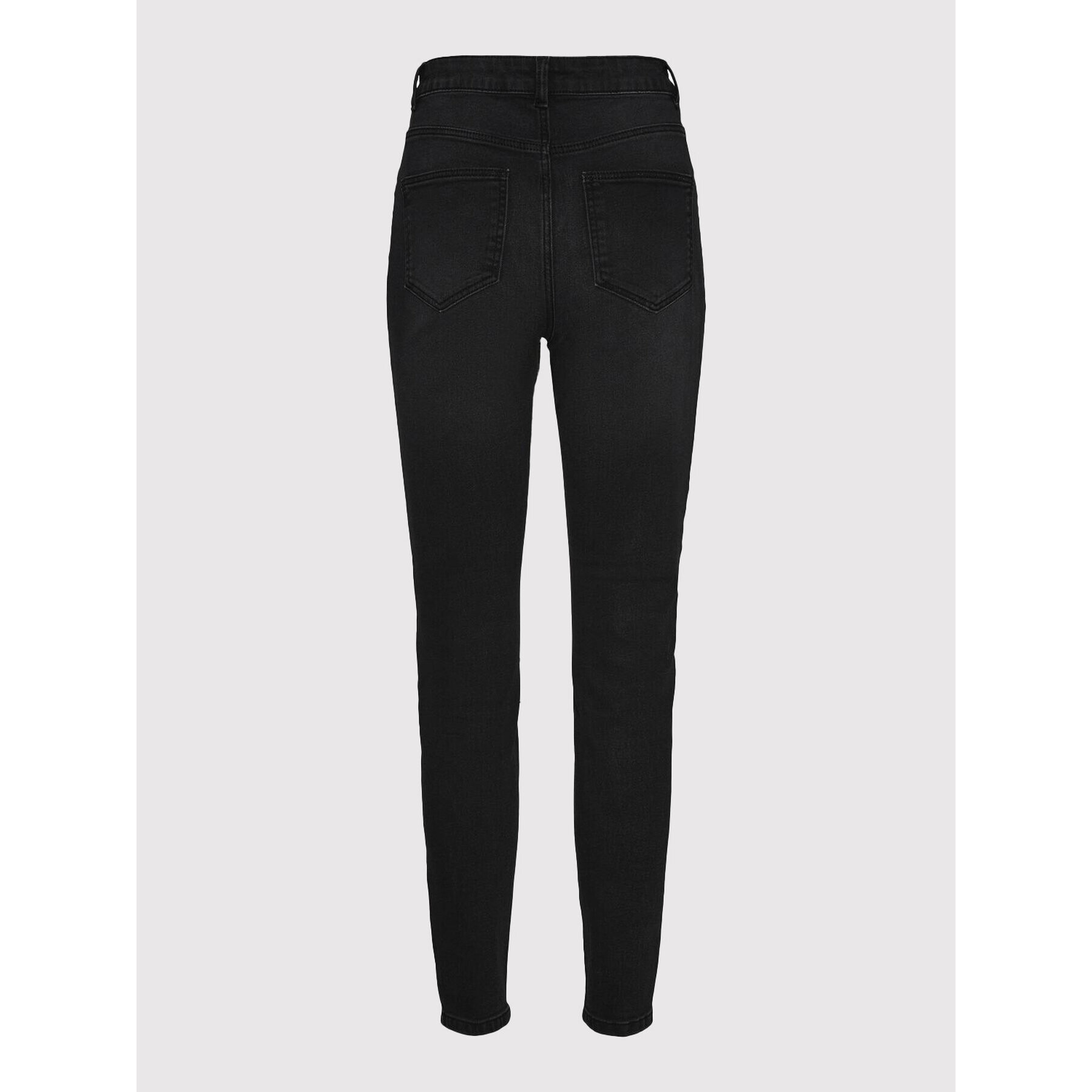 Noisy May Jeans hlače Gaga 27021694 Črna Skinny Fit - Pepit.si