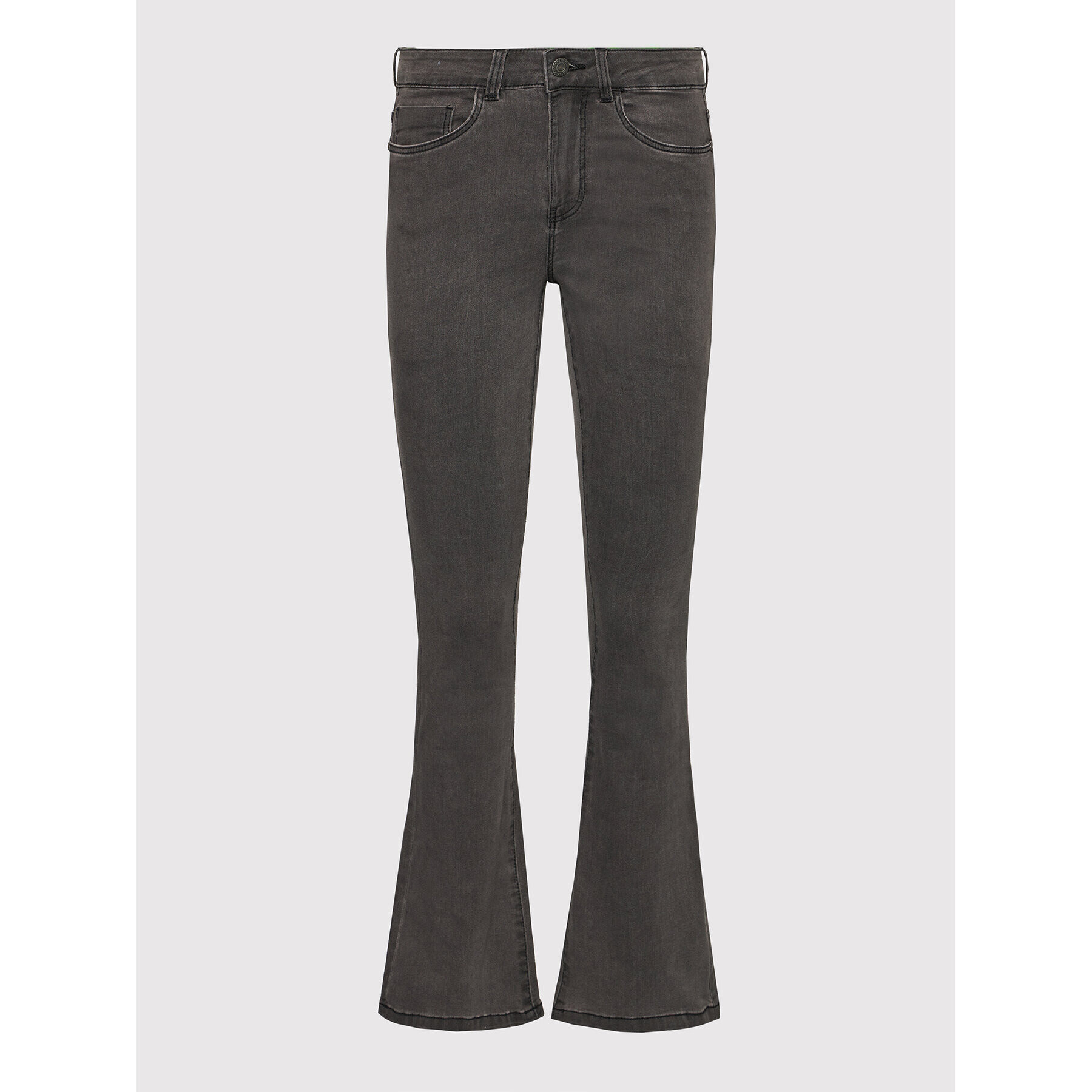 Noisy May Jeans hlače Sallie 27017556 Siva Skinny Fit - Pepit.si