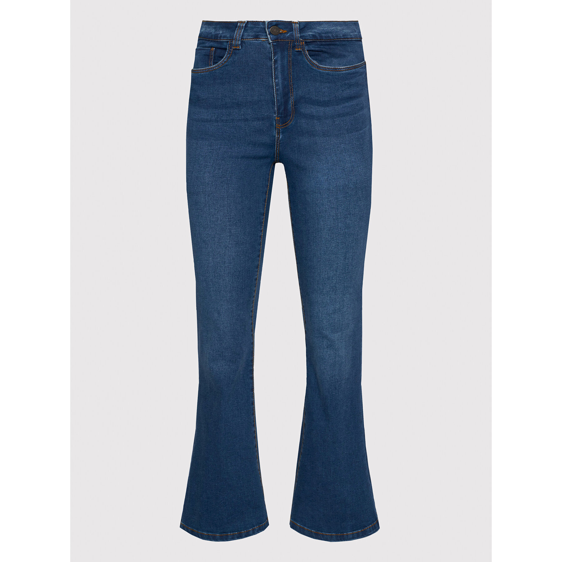 Noisy May Jeans hlače Sallie 27017557 Mornarsko modra Regular Fit - Pepit.si