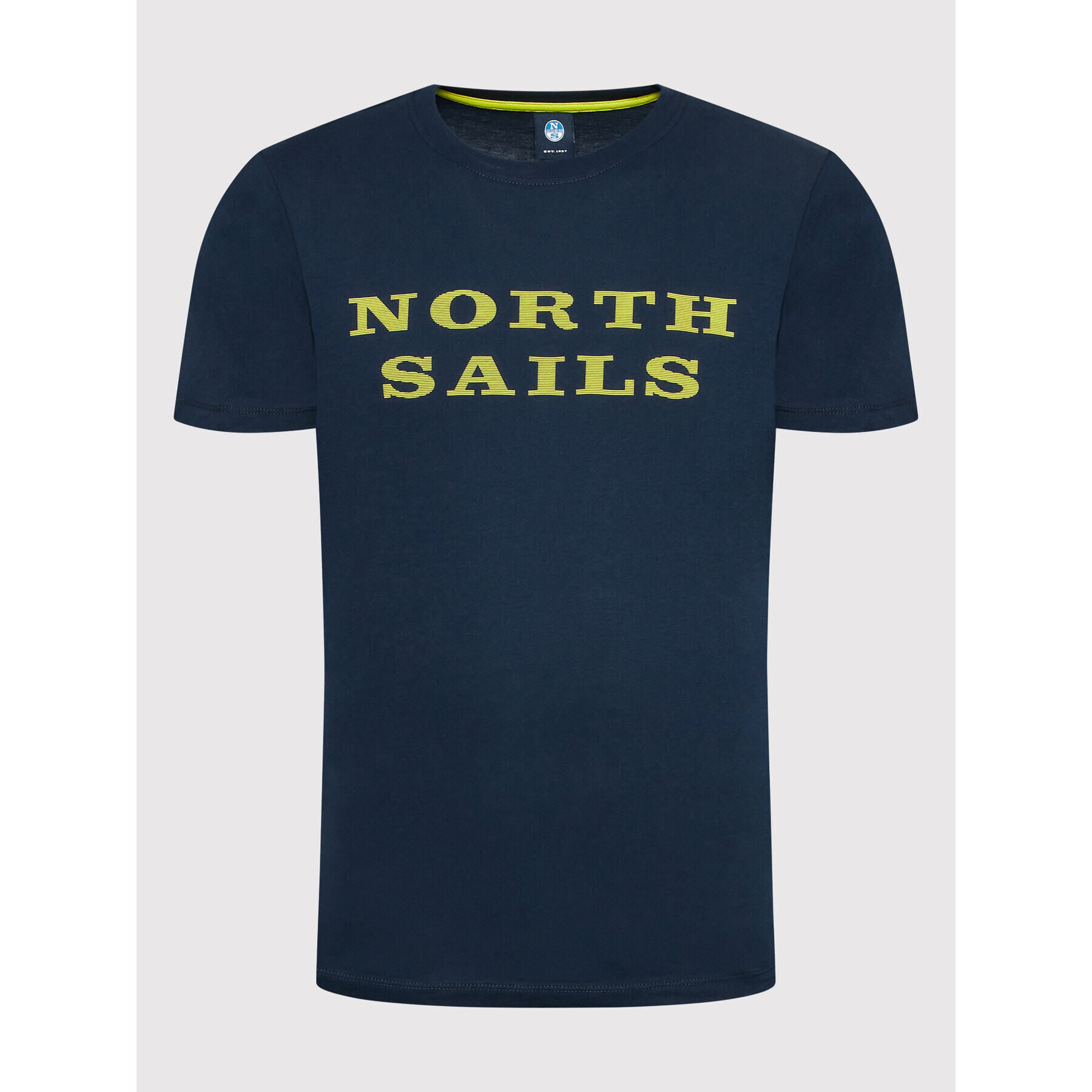 North Sails Majica Graphic 692793 Mornarsko modra Regular Fit - Pepit.si