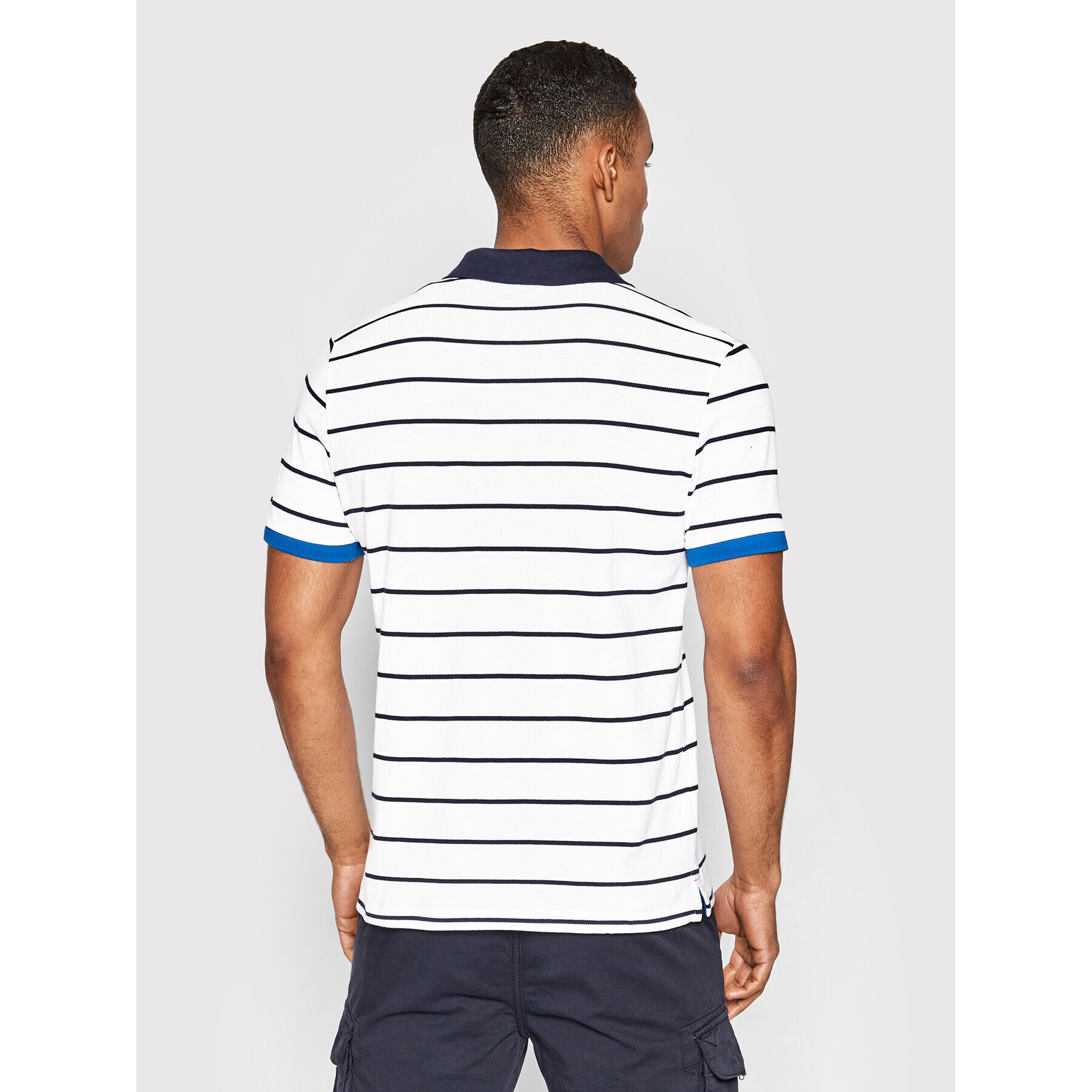 North Sails Polo majica 692374 Bela Regular Fit - Pepit.si