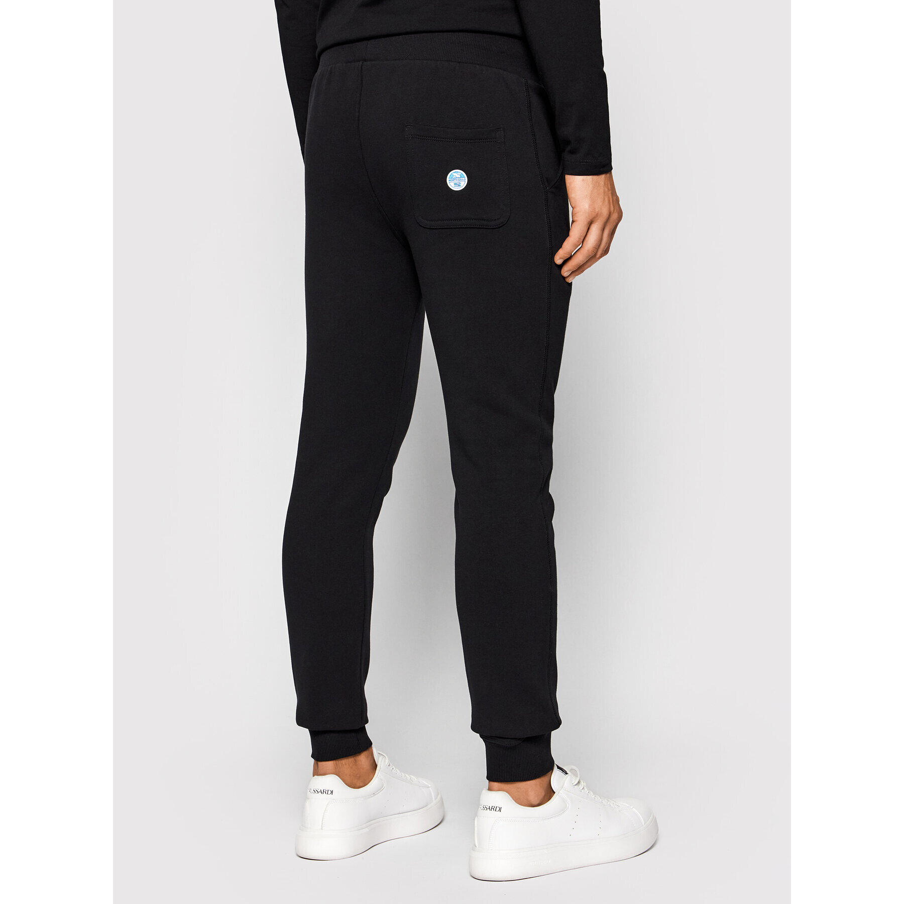 North Sails Spodnji del trenirke Jogging Bottoms 672905 Črna Regular Fit - Pepit.si