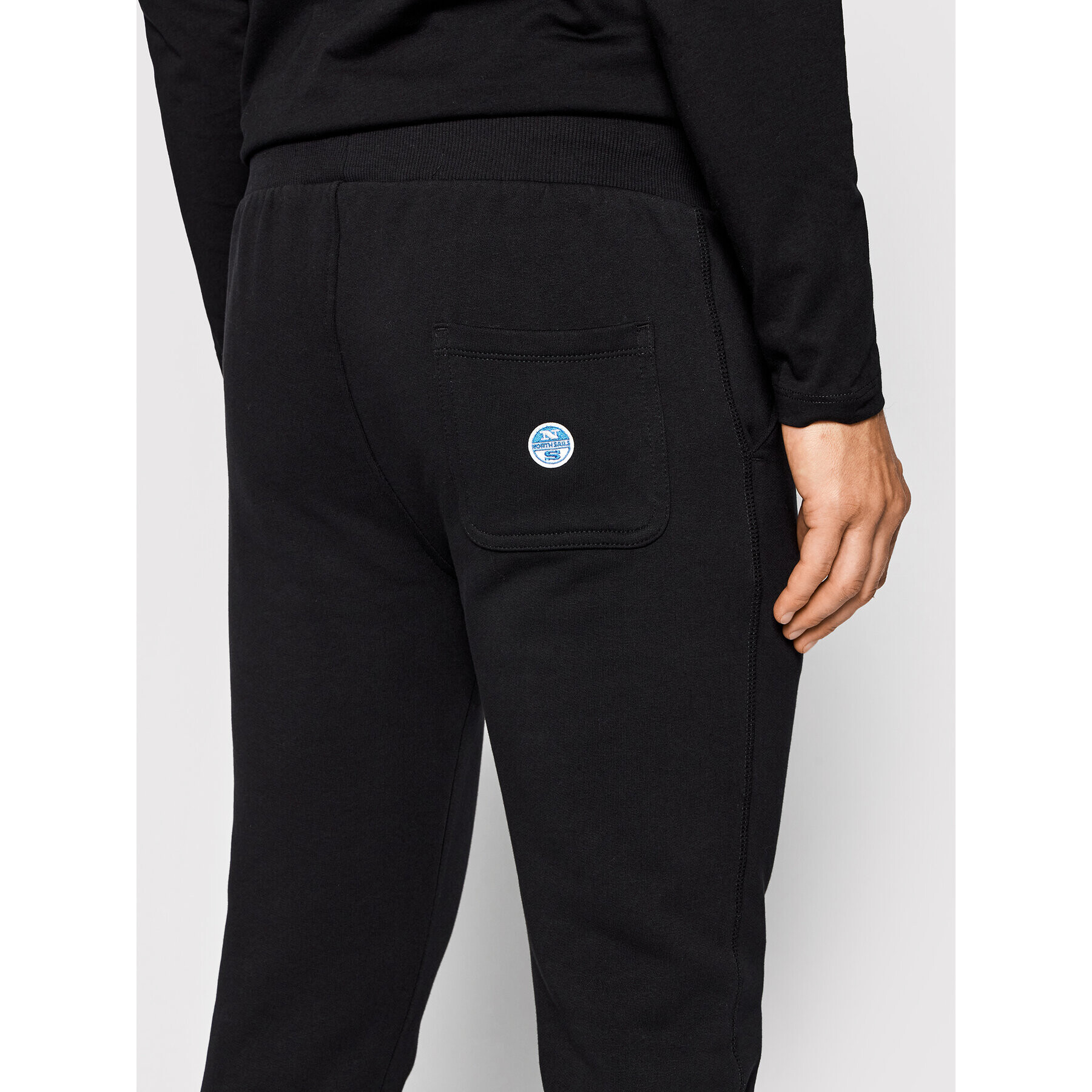 North Sails Spodnji del trenirke Jogging Bottoms 672905 Črna Regular Fit - Pepit.si