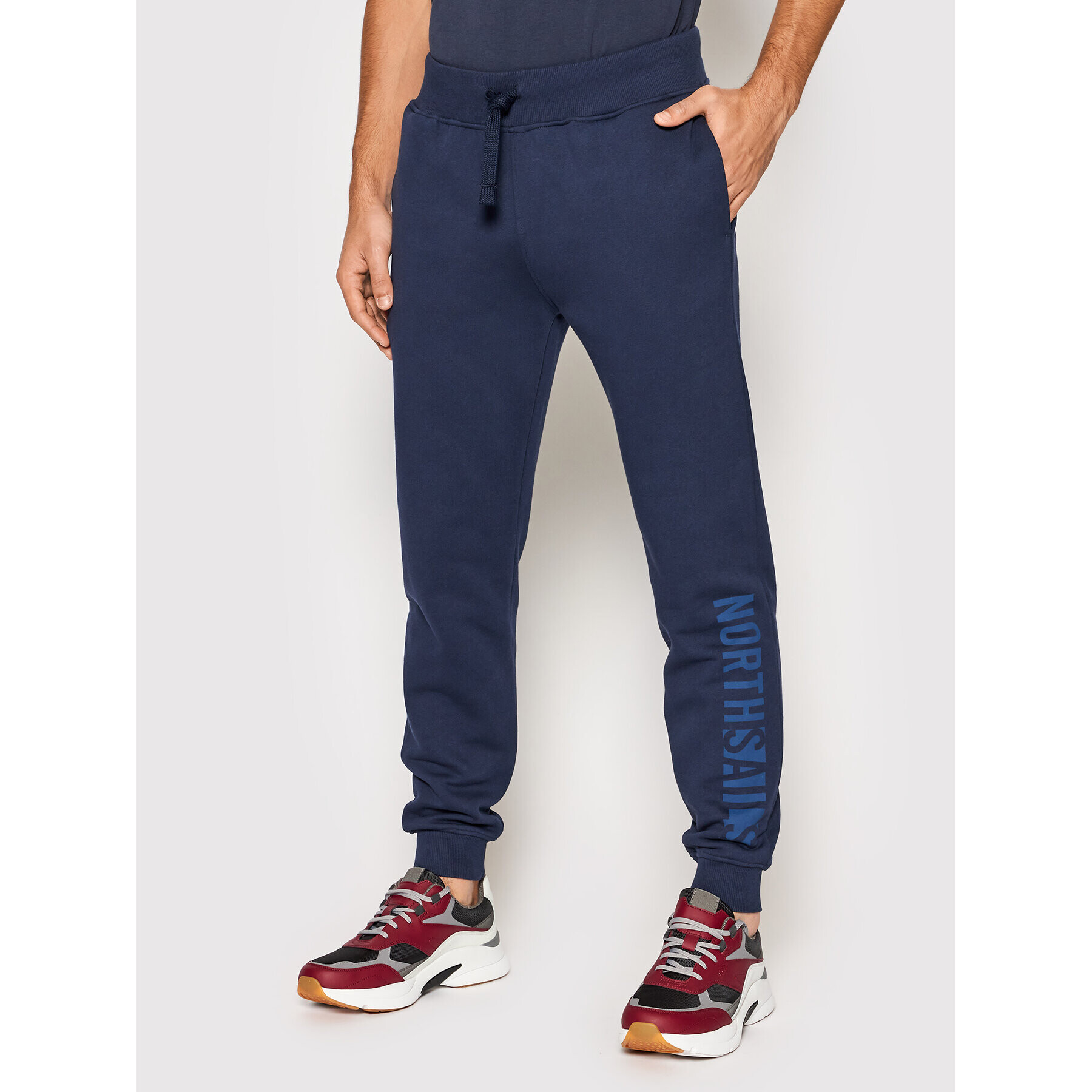 North Sails Spodnji del trenirke Jogging Bottoms 672907 Mornarsko modra Regular Fit - Pepit.si