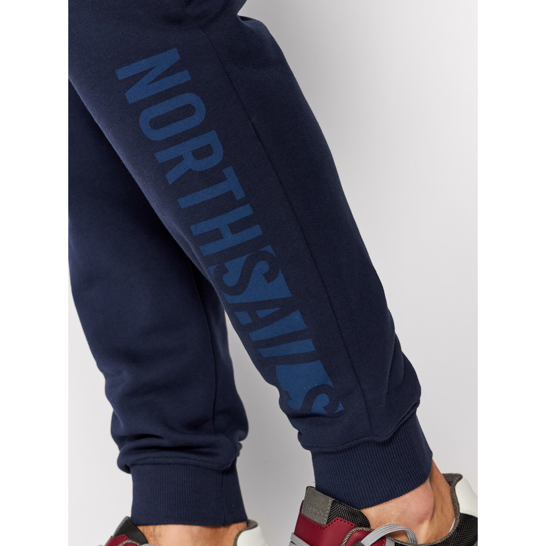 North Sails Spodnji del trenirke Jogging Bottoms 672907 Mornarsko modra Regular Fit - Pepit.si