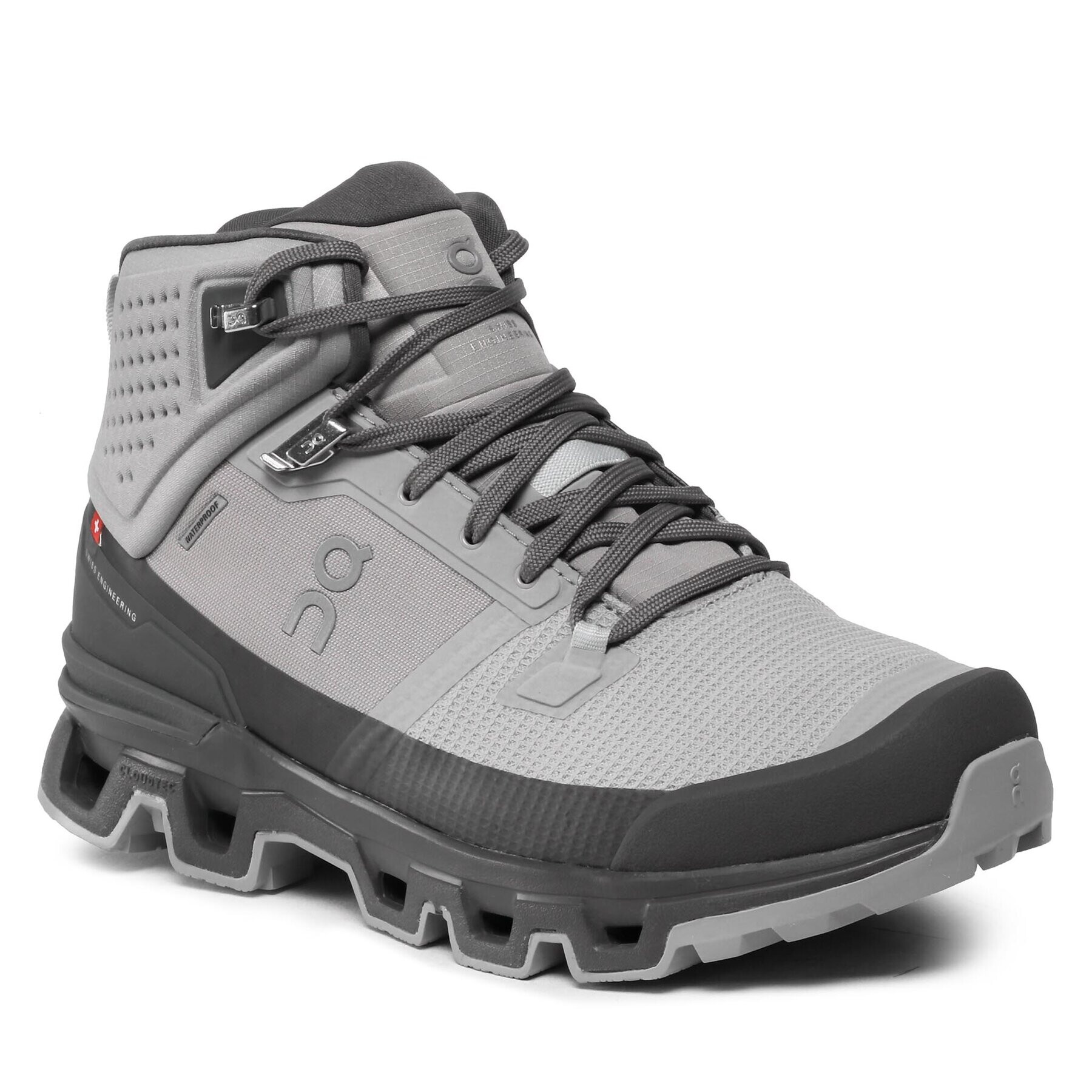 On Trekking čevlji Cloudtrock 2 Waterproof 63.98612 Siva - Pepit.si