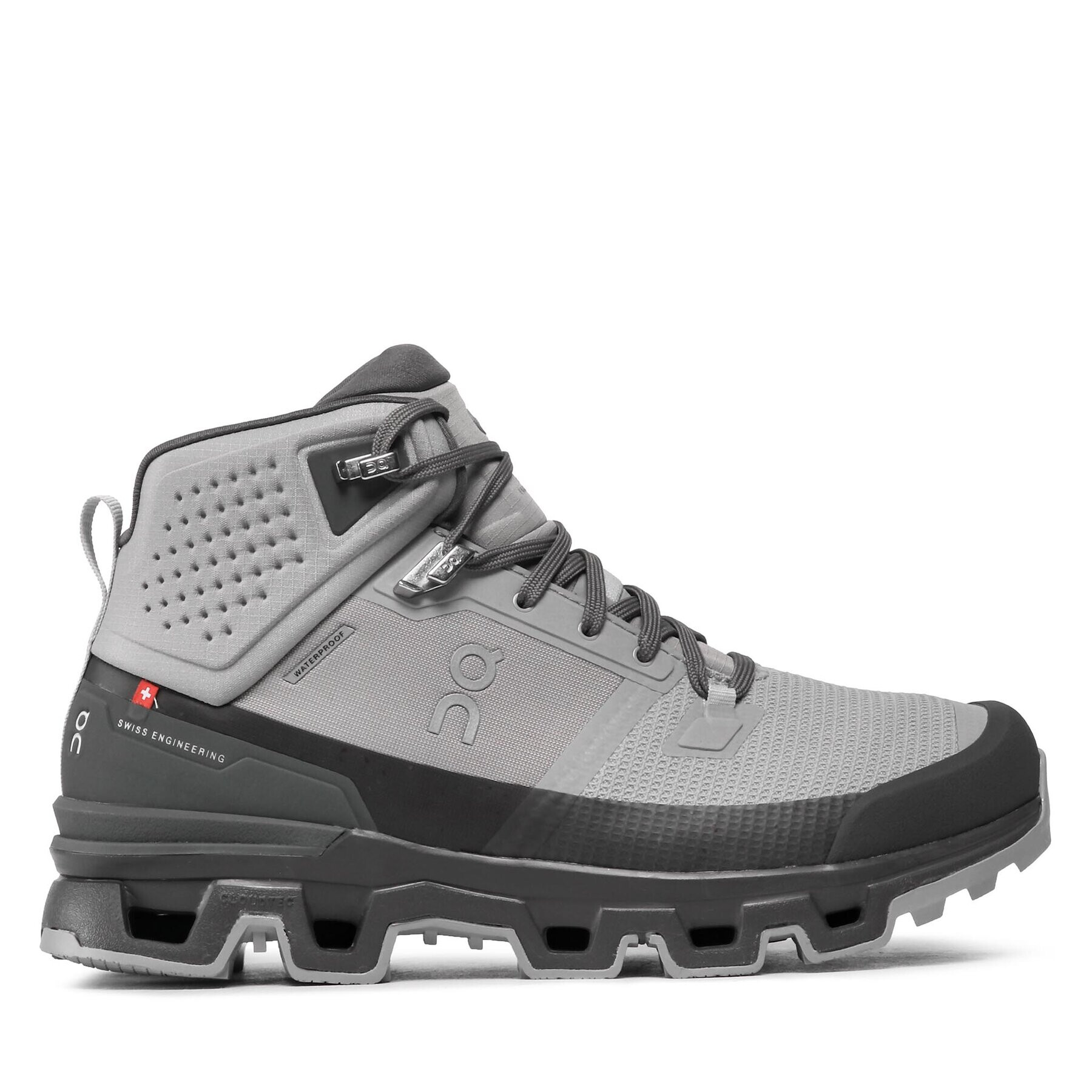 On Trekking čevlji Cloudtrock 2 Waterproof 63.98612 Siva - Pepit.si