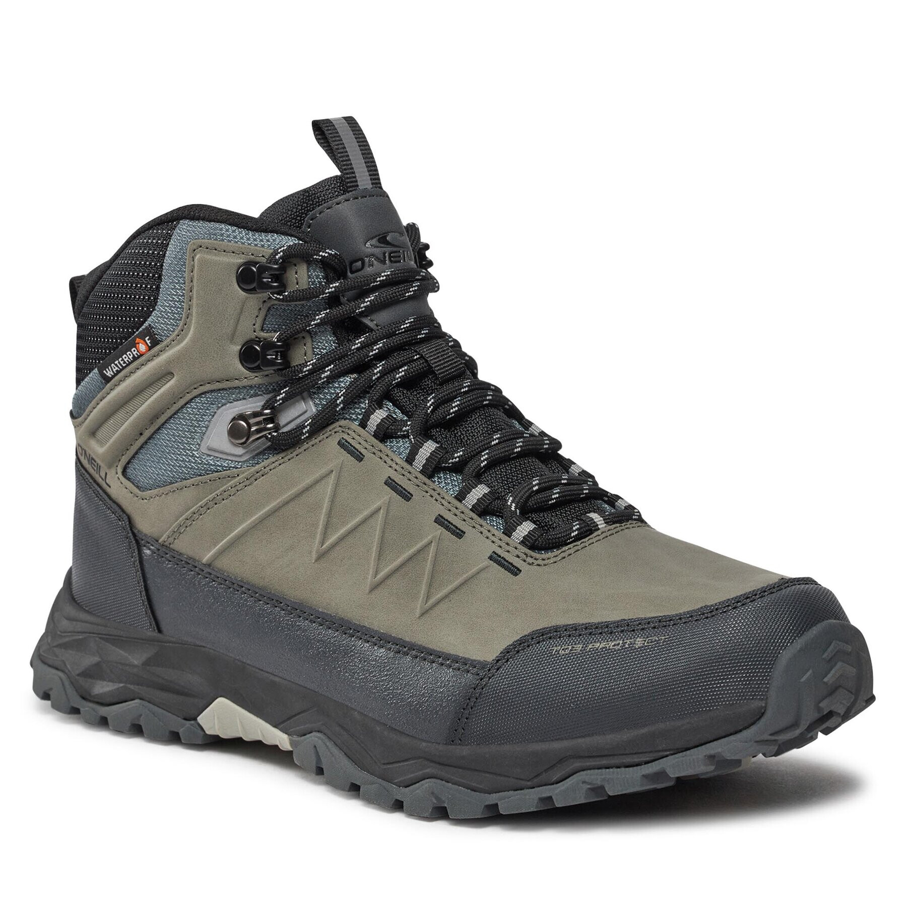 O'Neill Pohodni čevlji Durango Men Mid - Waterproof 90233071.3Jw Siva - Pepit.si