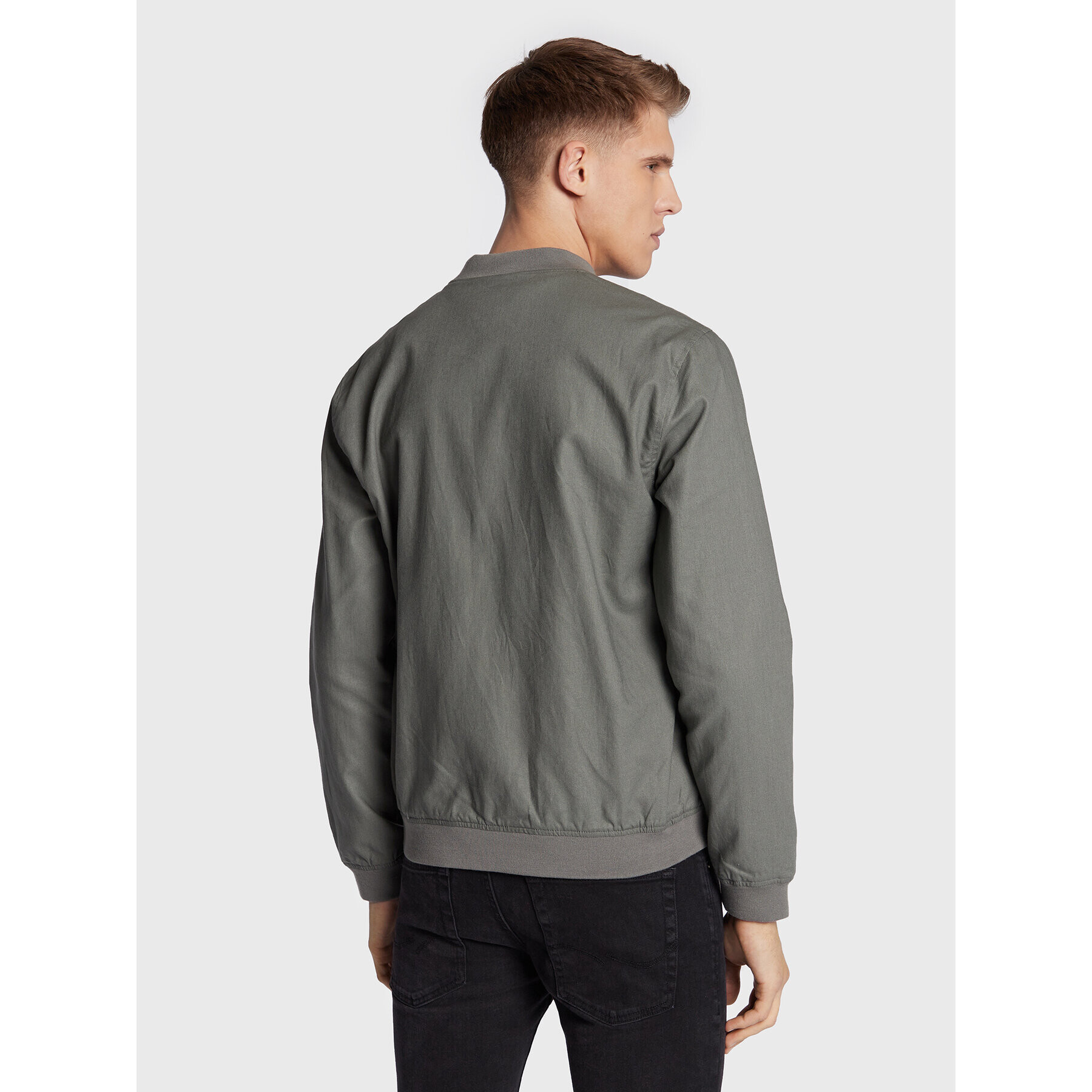 Only & Sons Bomber jakna Oliver 22022087 Zelena Regular Fit - Pepit.si