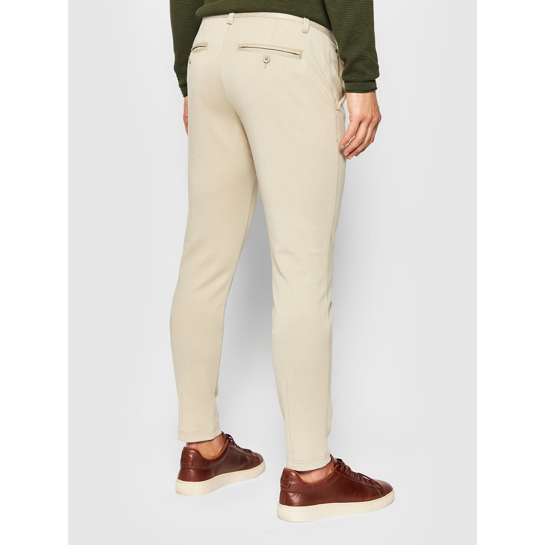 Only & Sons Chino hlače Mark 22010209 Bež Slim Tapered Fit - Pepit.si