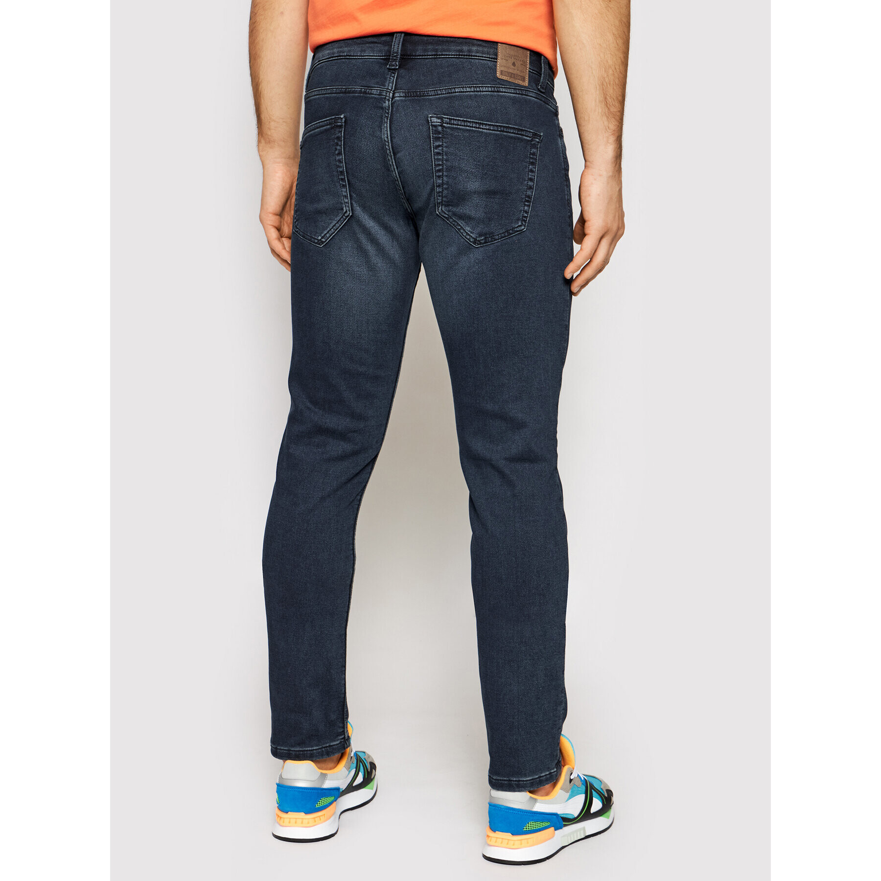 Only & Sons Jeans hlače Loom 22013631 Mornarsko modra Slim Fit - Pepit.si