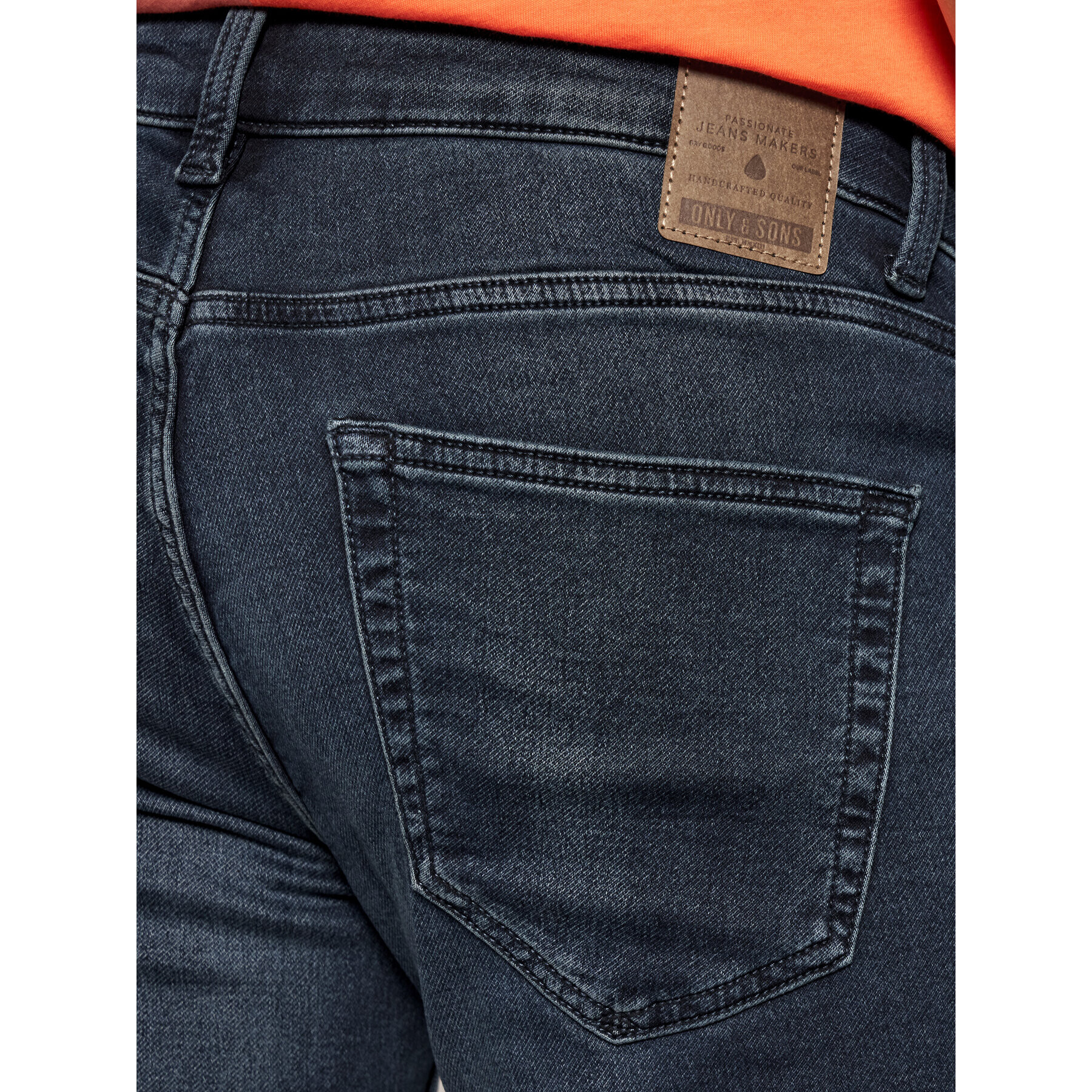 Only & Sons Jeans hlače Loom 22013631 Mornarsko modra Slim Fit - Pepit.si