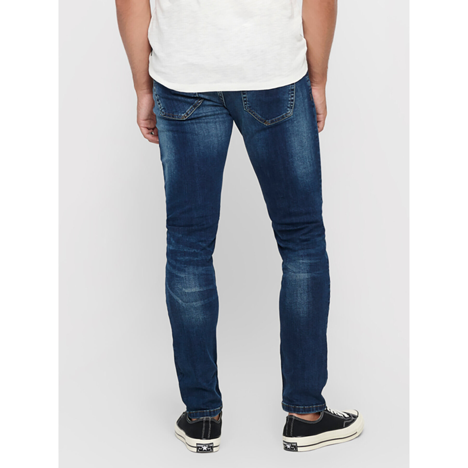 Only & Sons Jeans hlače Weft 22005076 Mornarsko modra Regular Fit - Pepit.si