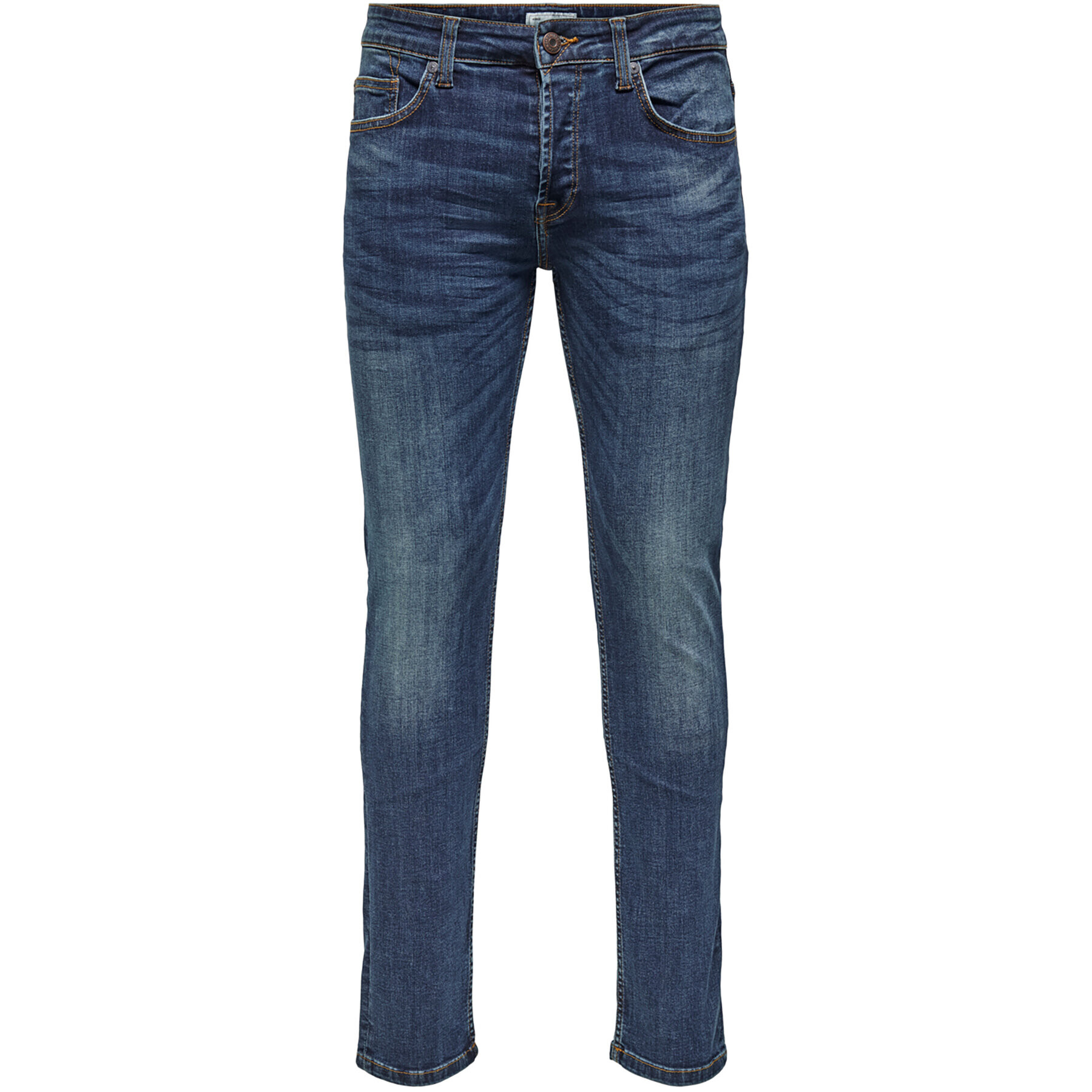 Only & Sons Jeans hlače Weft 22005076 Mornarsko modra Regular Fit - Pepit.si