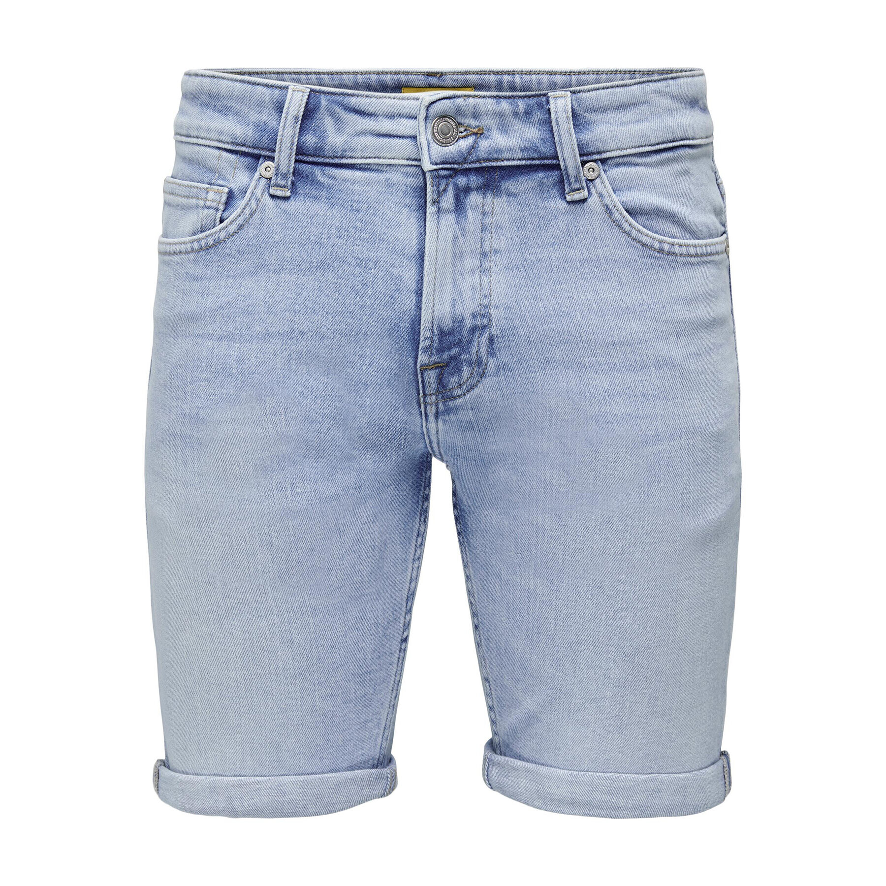 Only & Sons Jeans kratke hlače 22025189 Modra Regular Fit - Pepit.si