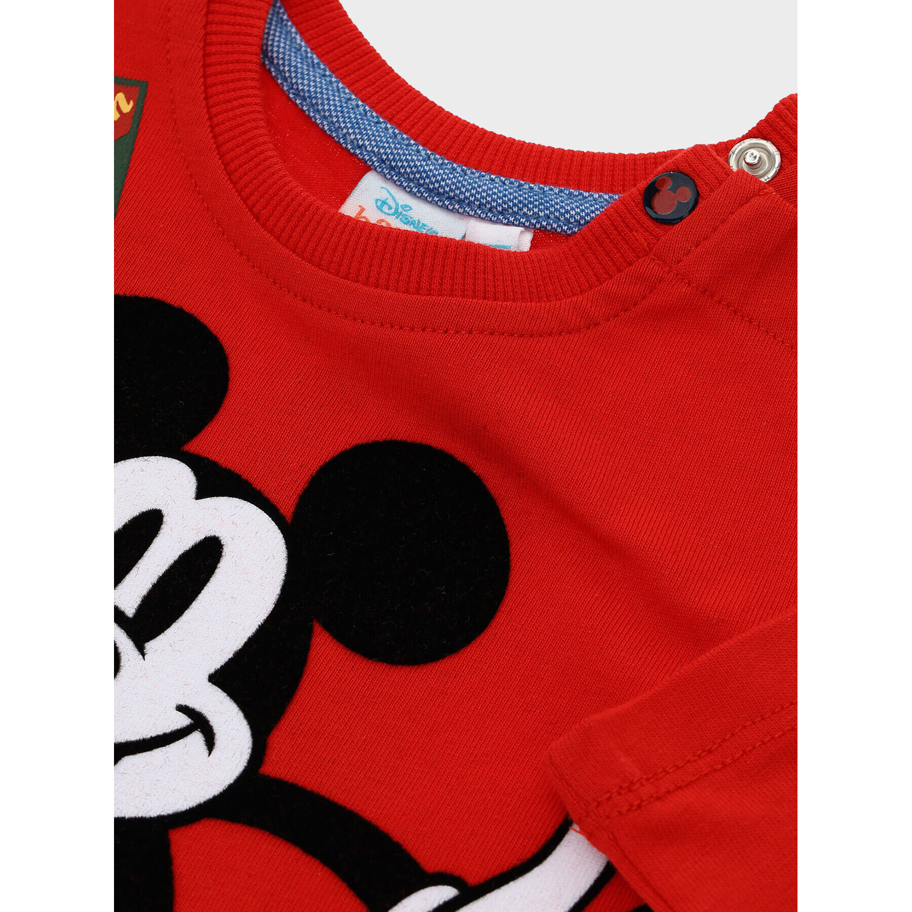 Original Marines Bluza MICKEY MOUSE DCAV0617NM Rdeča Regular Fit - Pepit.si