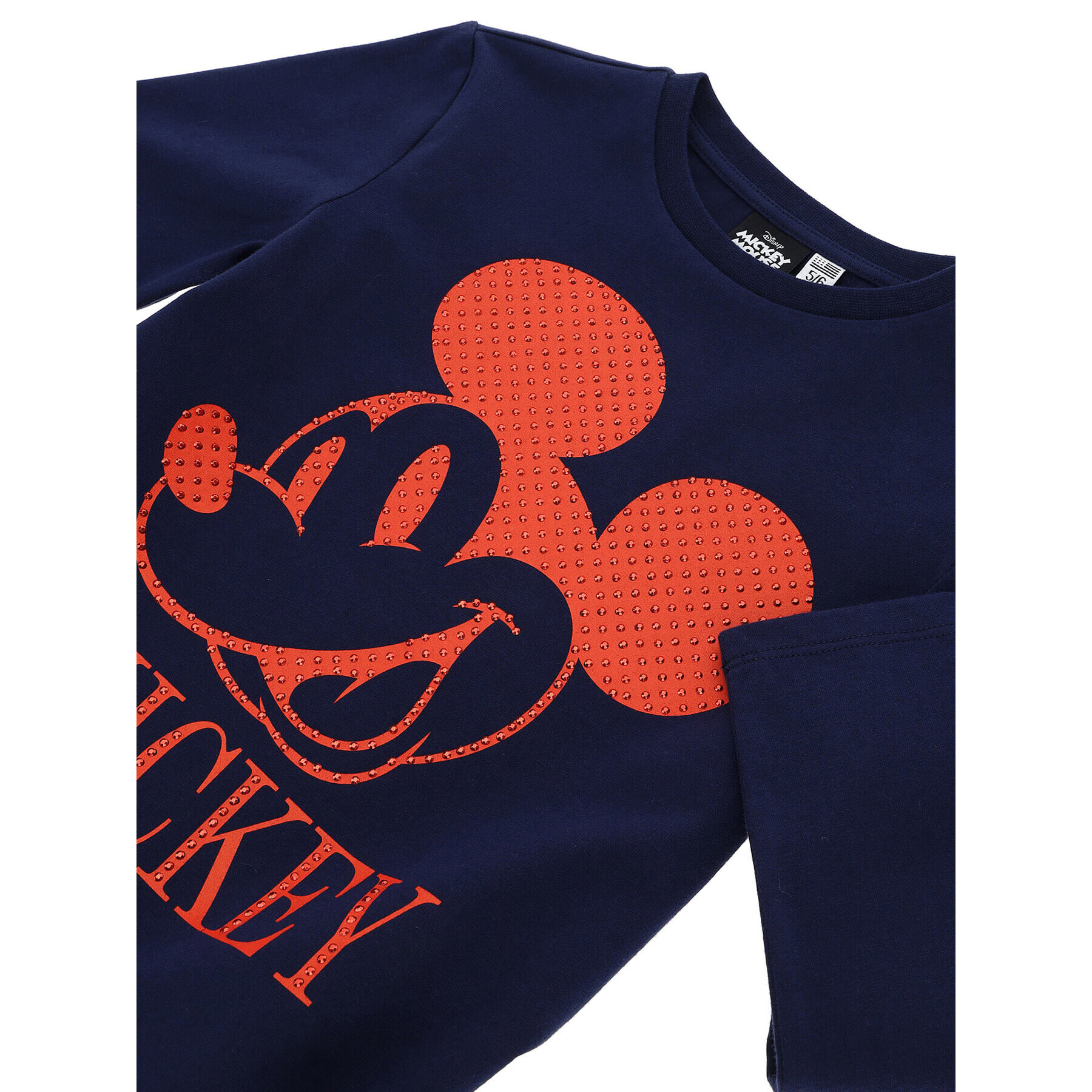 Original Marines Bluza MICKEY MOUSE DCAV3521F Mornarsko modra Regular Fit - Pepit.si