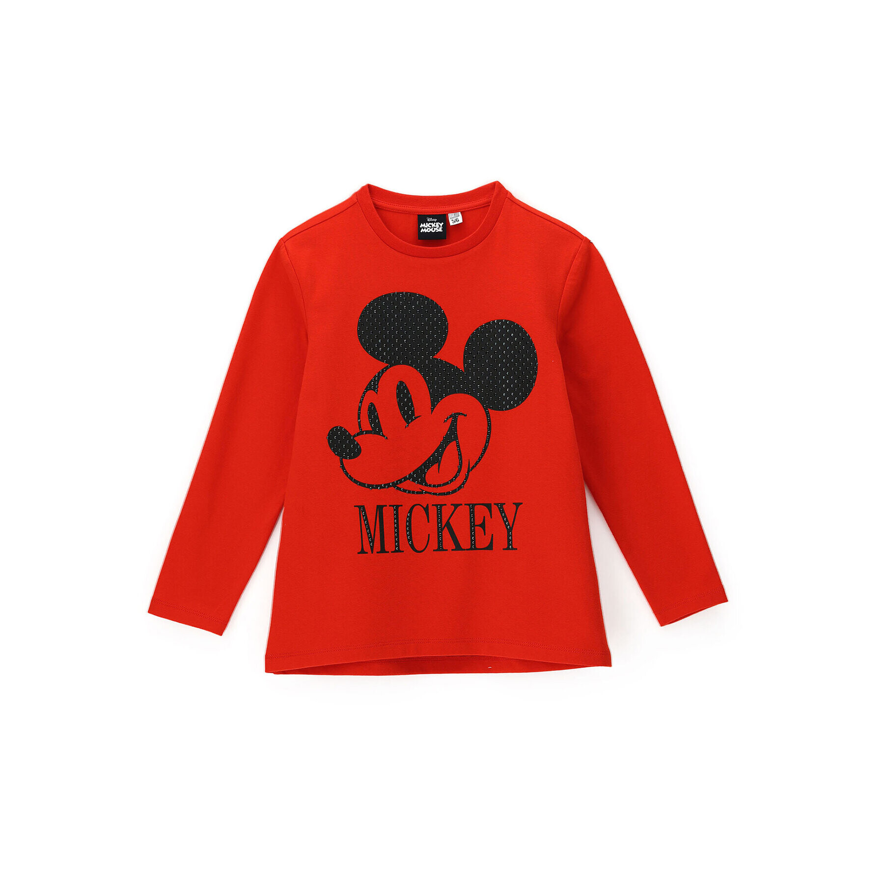 Original Marines Bluza MICKEY MOUSE DCAV3521F Rdeča Regular Fit - Pepit.si