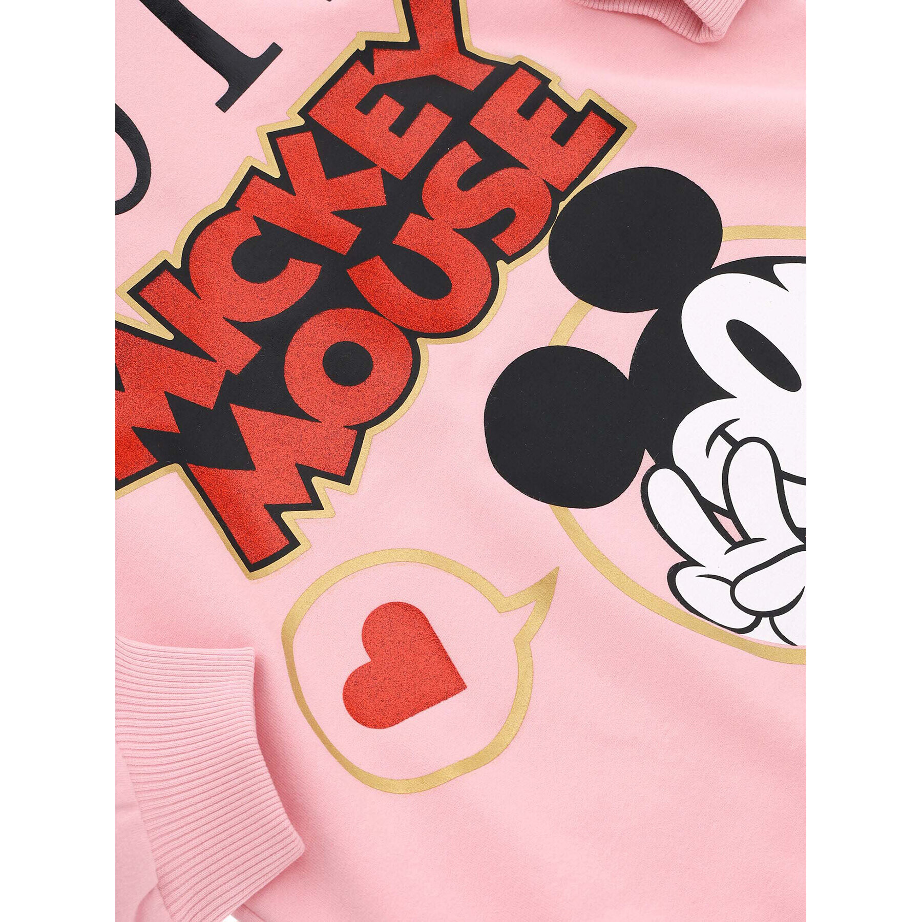 Original Marines Komplet jopica in legice MICKEY MOUSE DCAV3520F Roza Regular Fit - Pepit.si