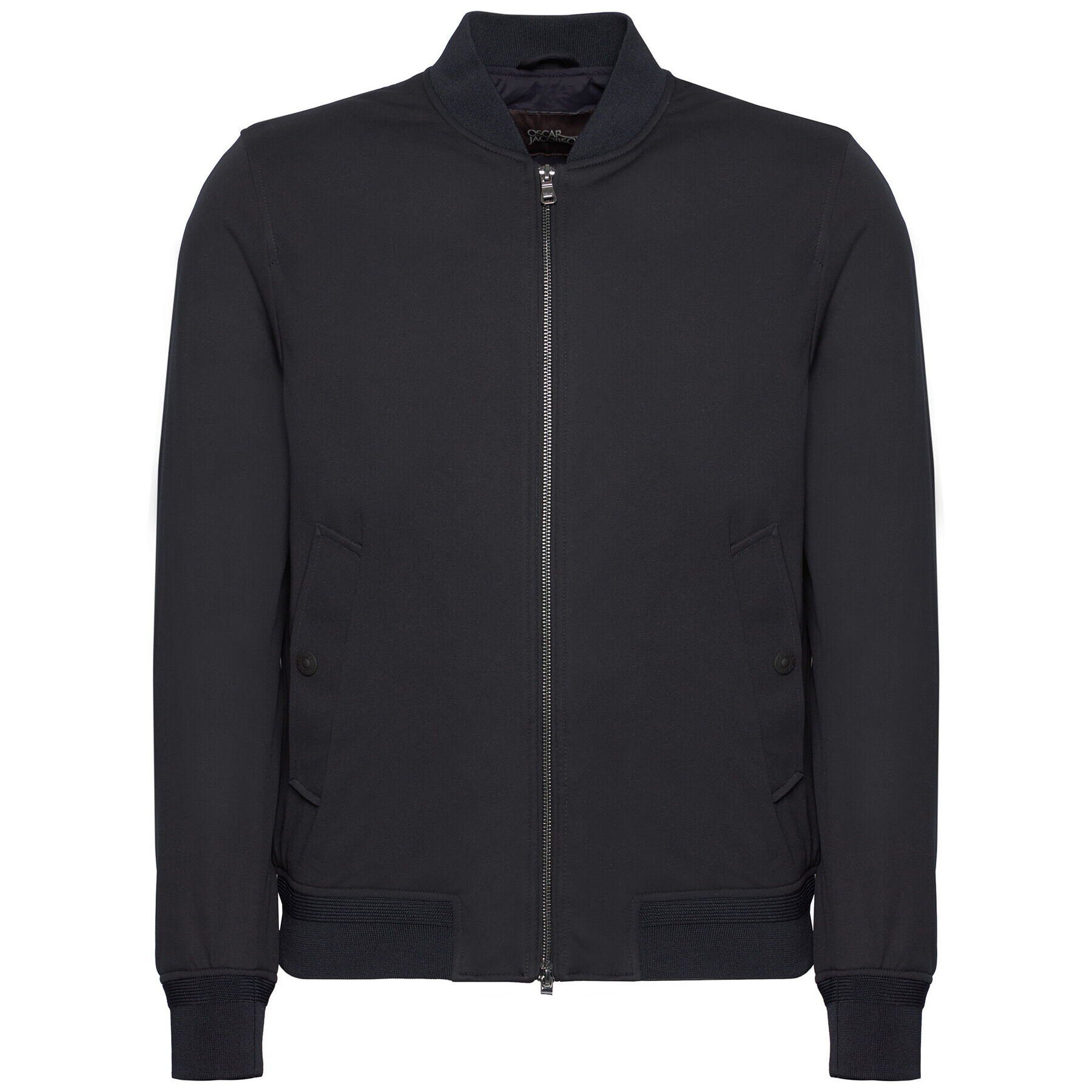 Oscar Jacobson Bomber jakna Linus 8329 9642 Mornarsko modra Regular Fit - Pepit.si