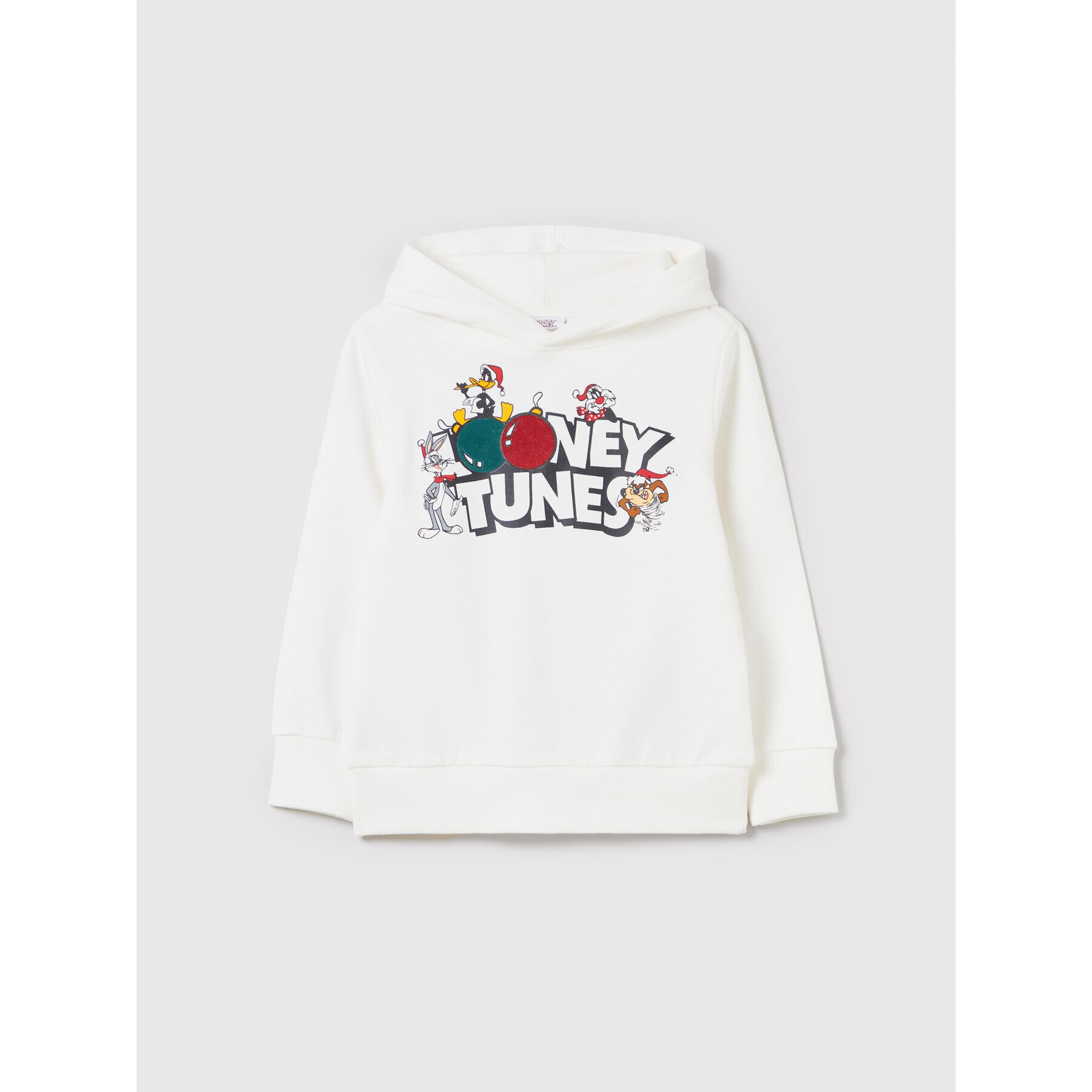 OVS Jopa LOONEY TUNES 1348804 Bela Regular Fit - Pepit.si