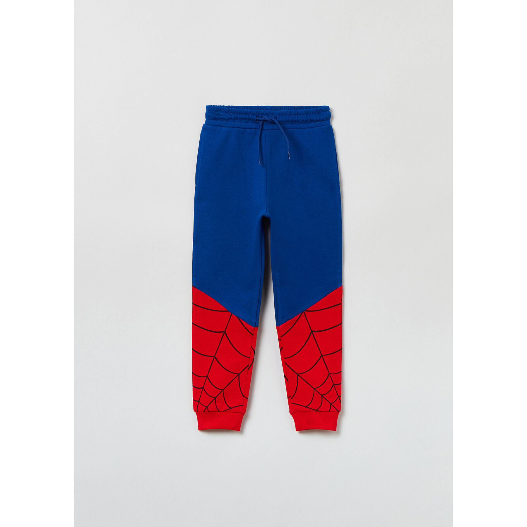 OVS Spodnji del trenirke SPIDER-MAN 1615374 Modra Regular Fit - Pepit.si