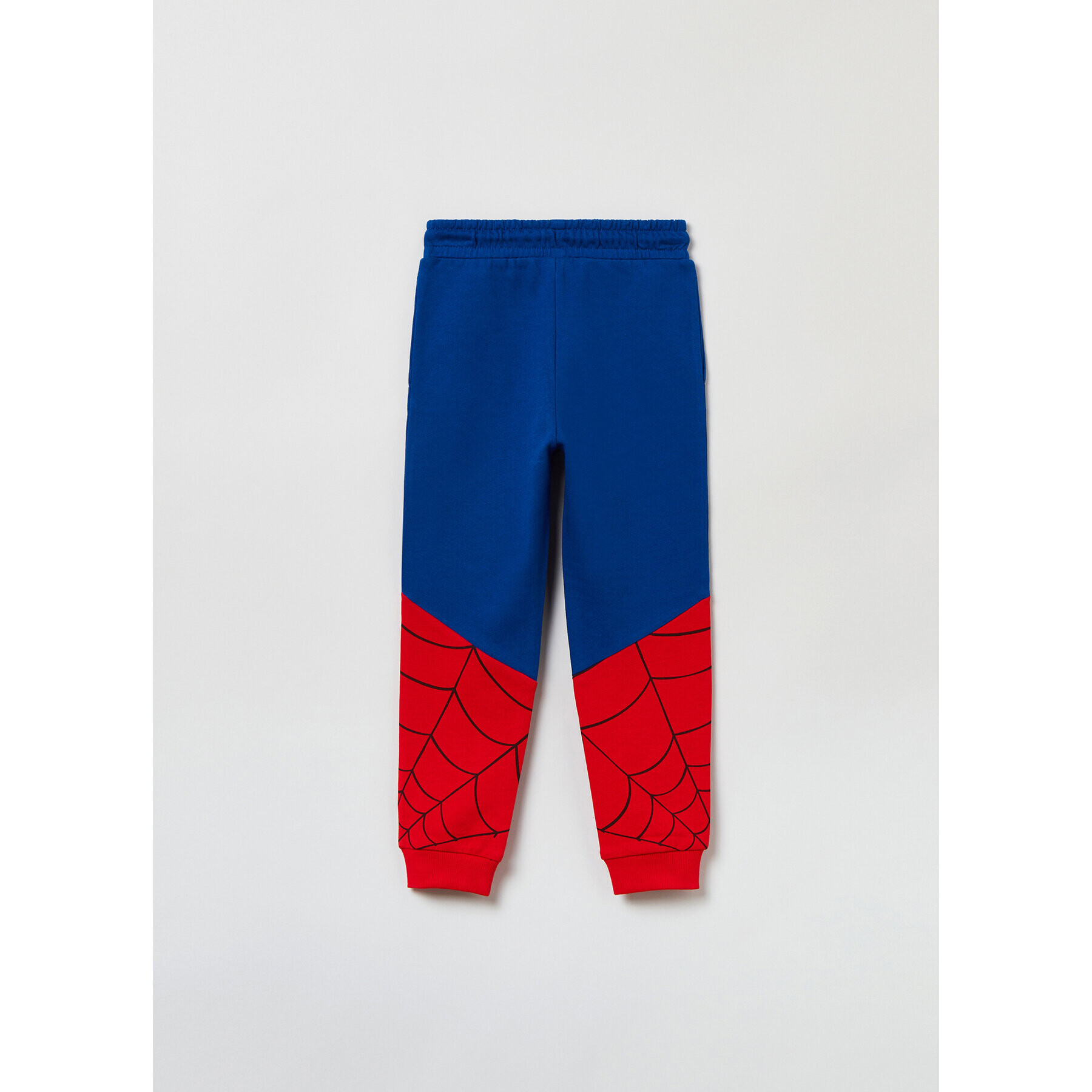 OVS Spodnji del trenirke SPIDER-MAN 1615374 Modra Regular Fit - Pepit.si