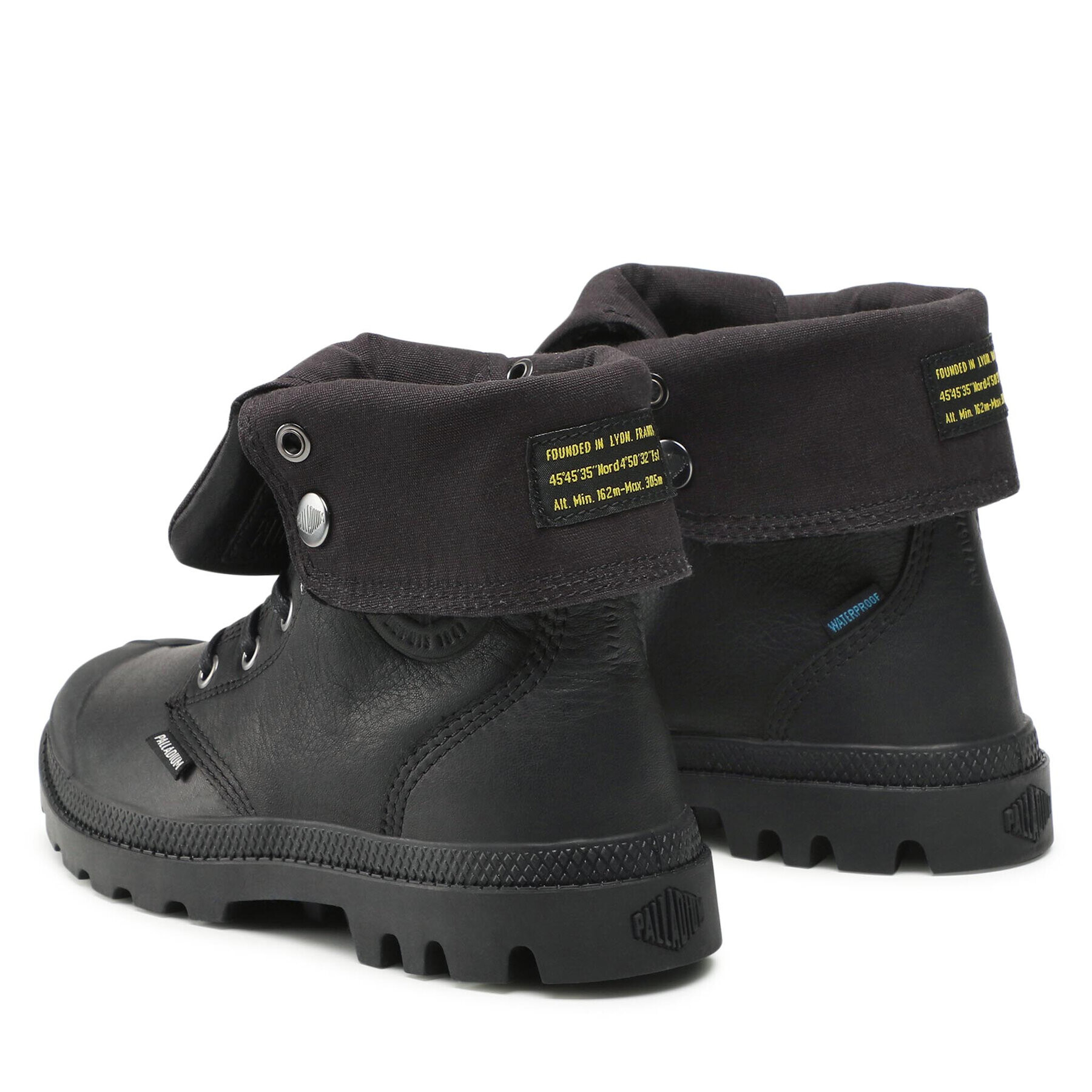 Palladium Pohodni čevlji Baggy Lth Ess Wp 77167-010-M Črna - Pepit.si