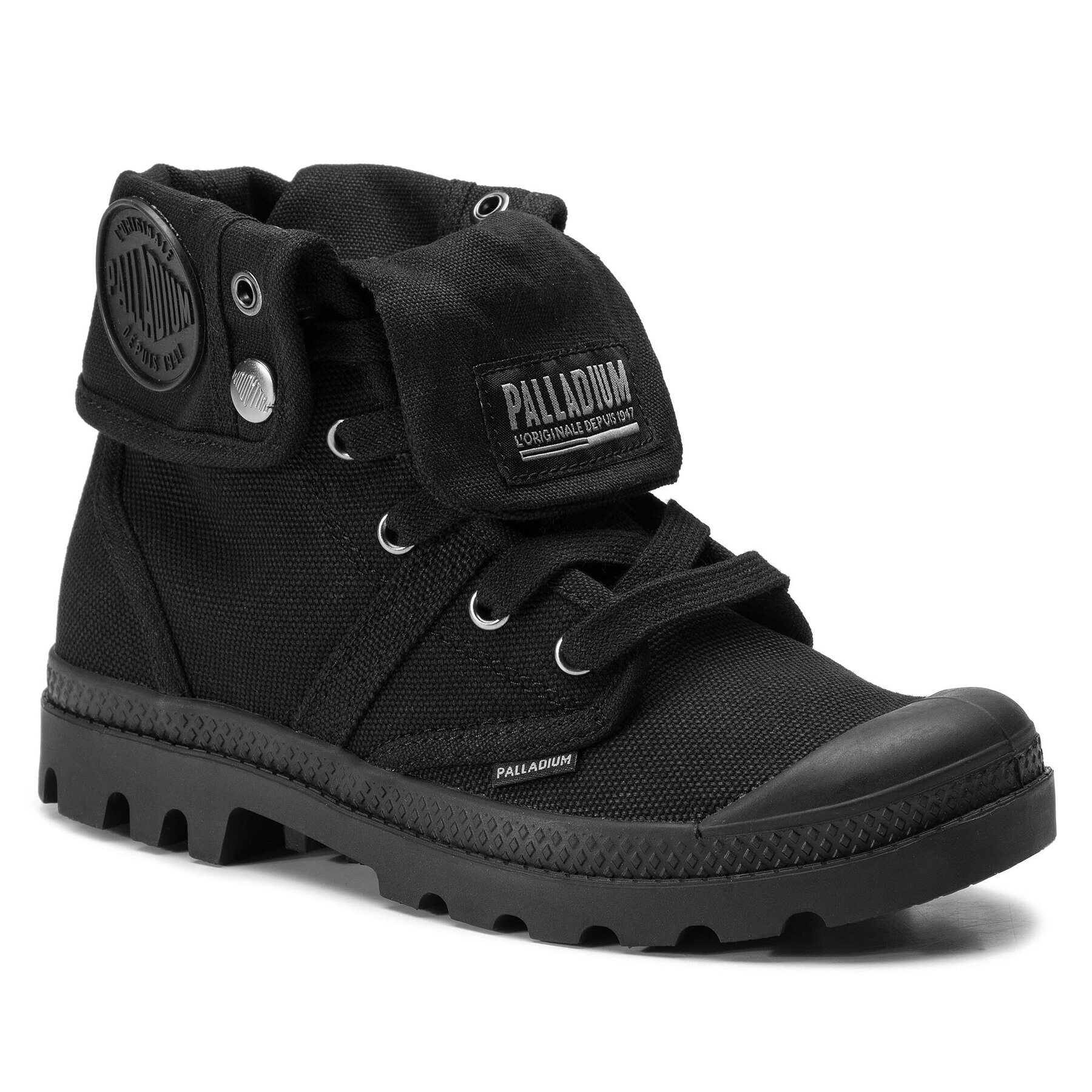 Palladium Pohodni čevlji Pallabrouse Baggy 92478-001-M Črna - Pepit.si