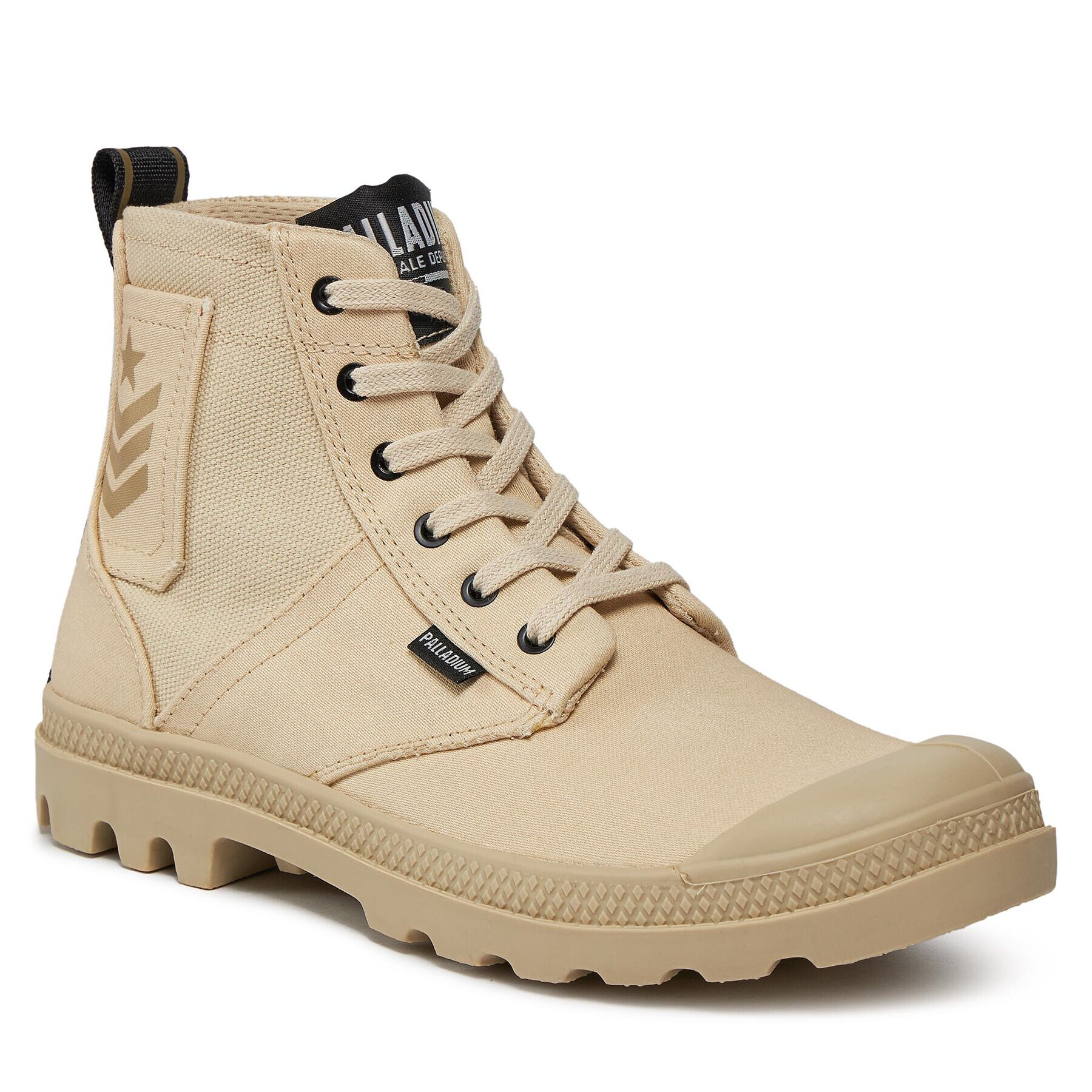 Palladium Pohodni čevlji Pampa Hi Army 78583-210-M Bež - Pepit.si