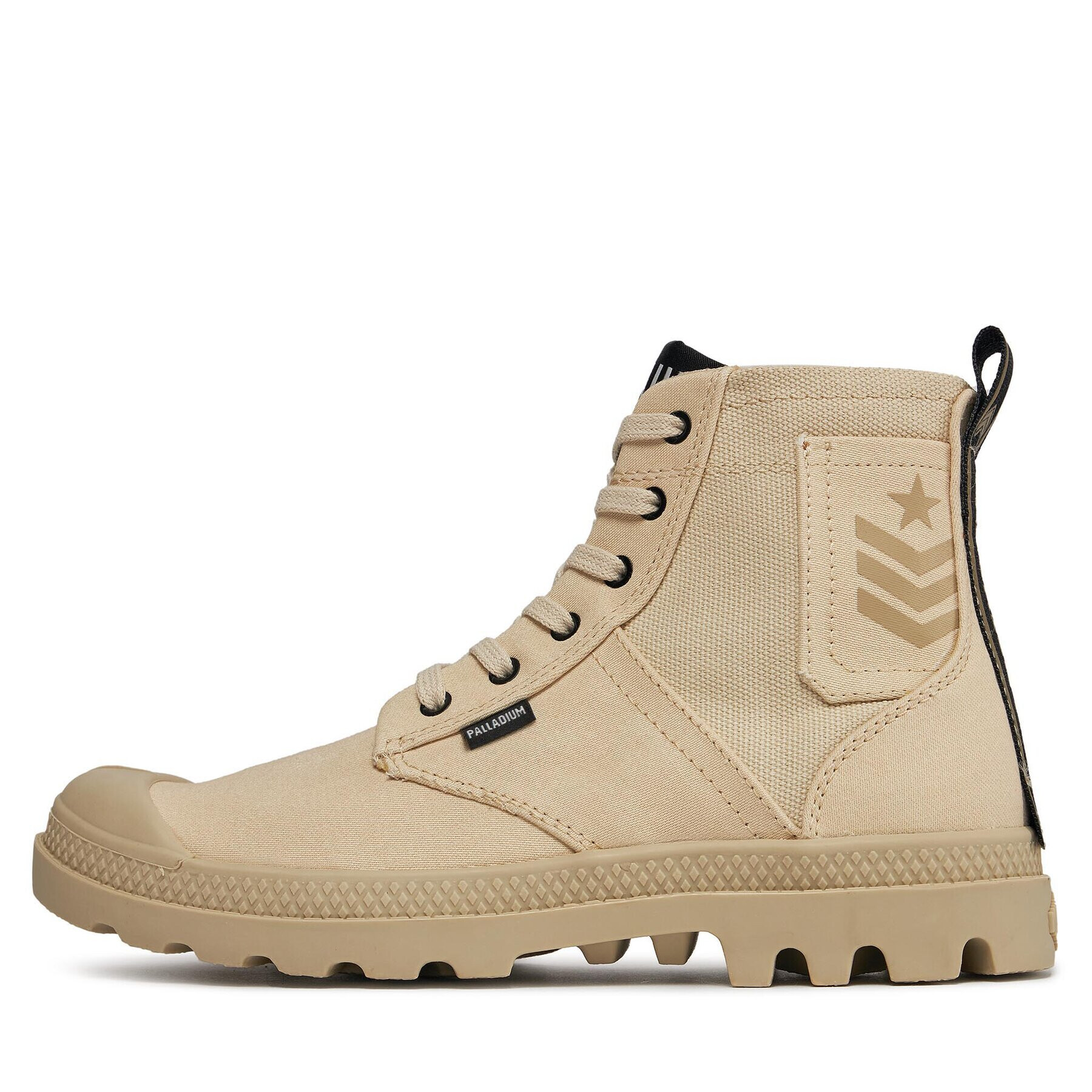 Palladium Pohodni čevlji Pampa Hi Army 78583-210-M Bež - Pepit.si