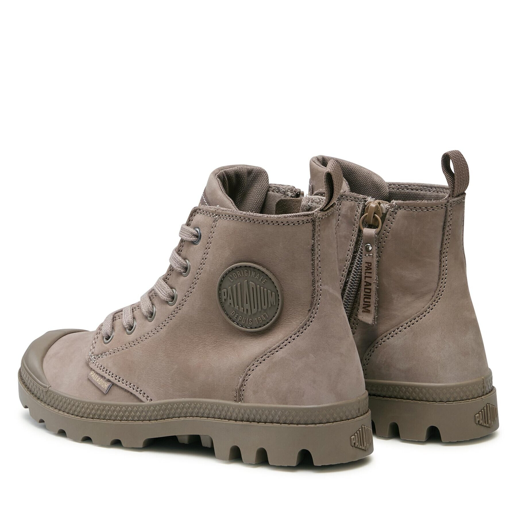 Palladium Pohodni čevlji Pampa Hi Zip 96440-211-M Siva - Pepit.si