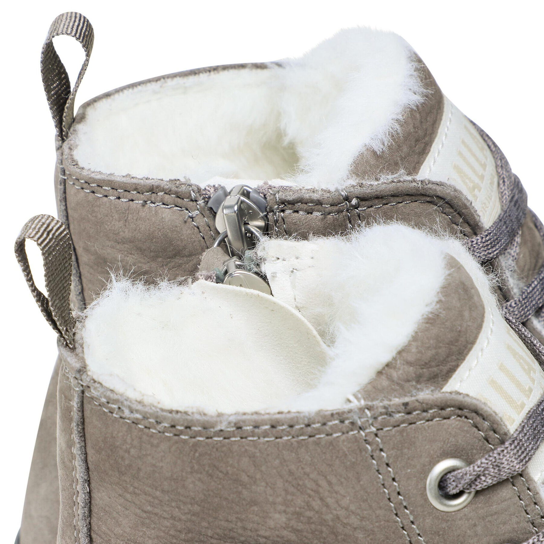 Palladium Pohodni čevlji Pampa Hi Zip Wl 95982-055-M Siva - Pepit.si