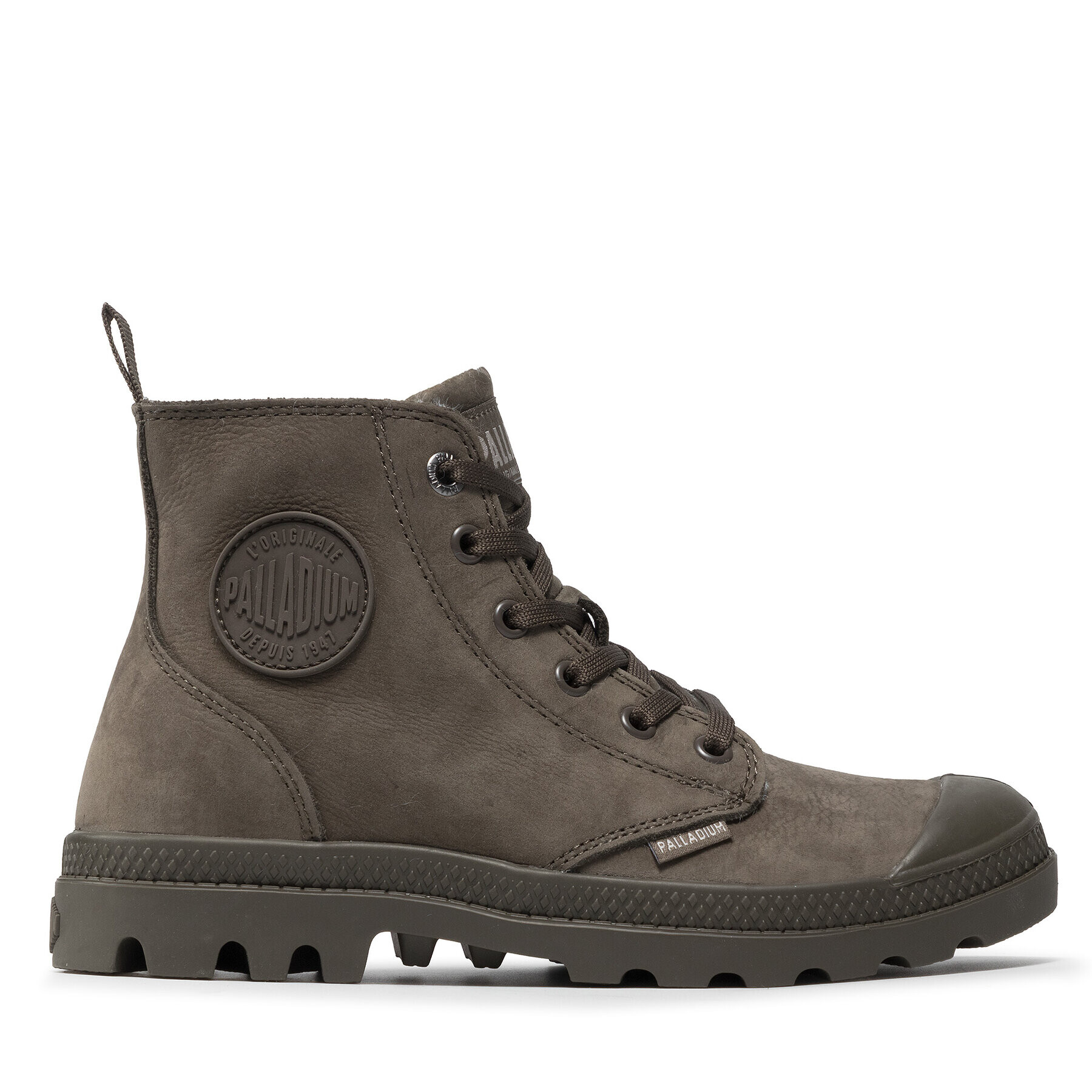 Palladium Pohodni čevlji Pampa Hi Zip Wl 95982-213-M Zelena - Pepit.si